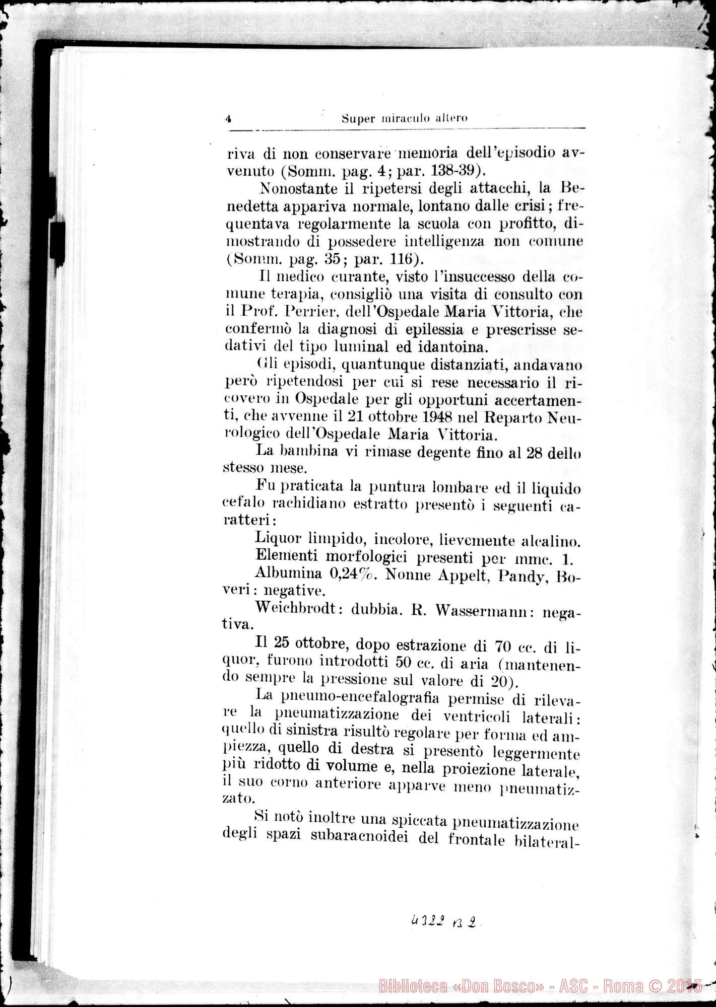 Fotogramma B 2 — De miraculo altero