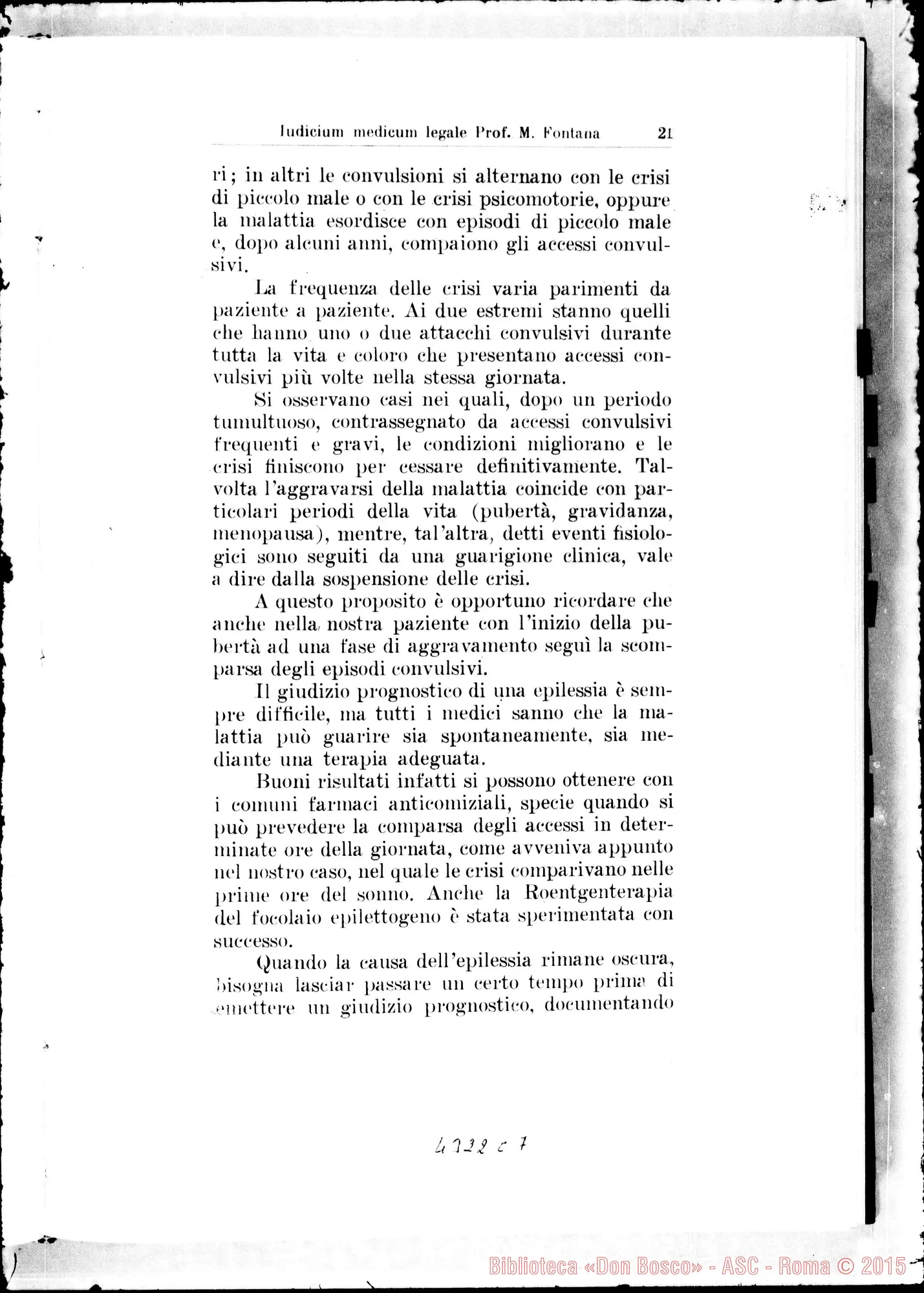 Fotogramma C 7 — De miraculo altero
