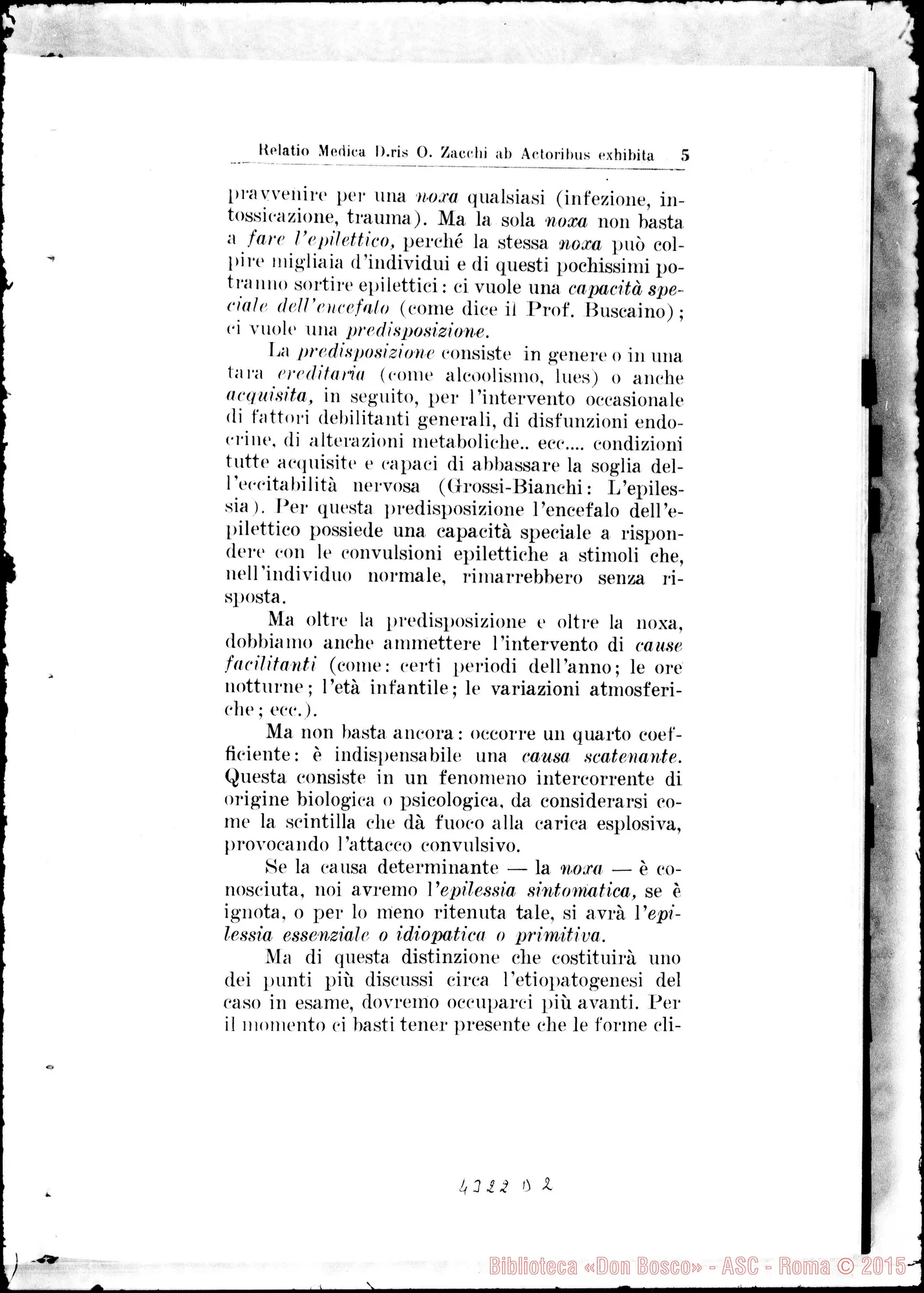 Fotogramma D 2 — De miraculo altero