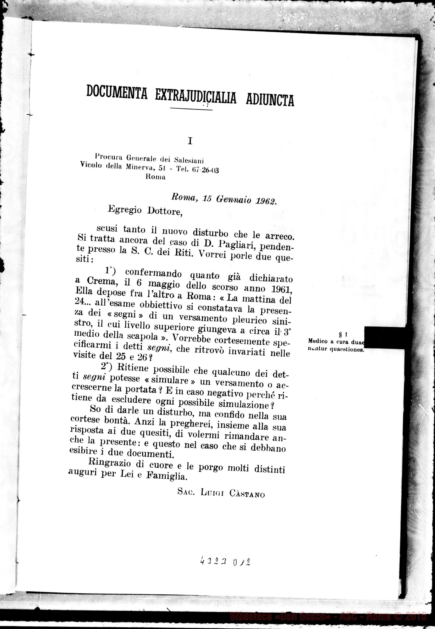 Fotogramma D 12 — Litterae variae