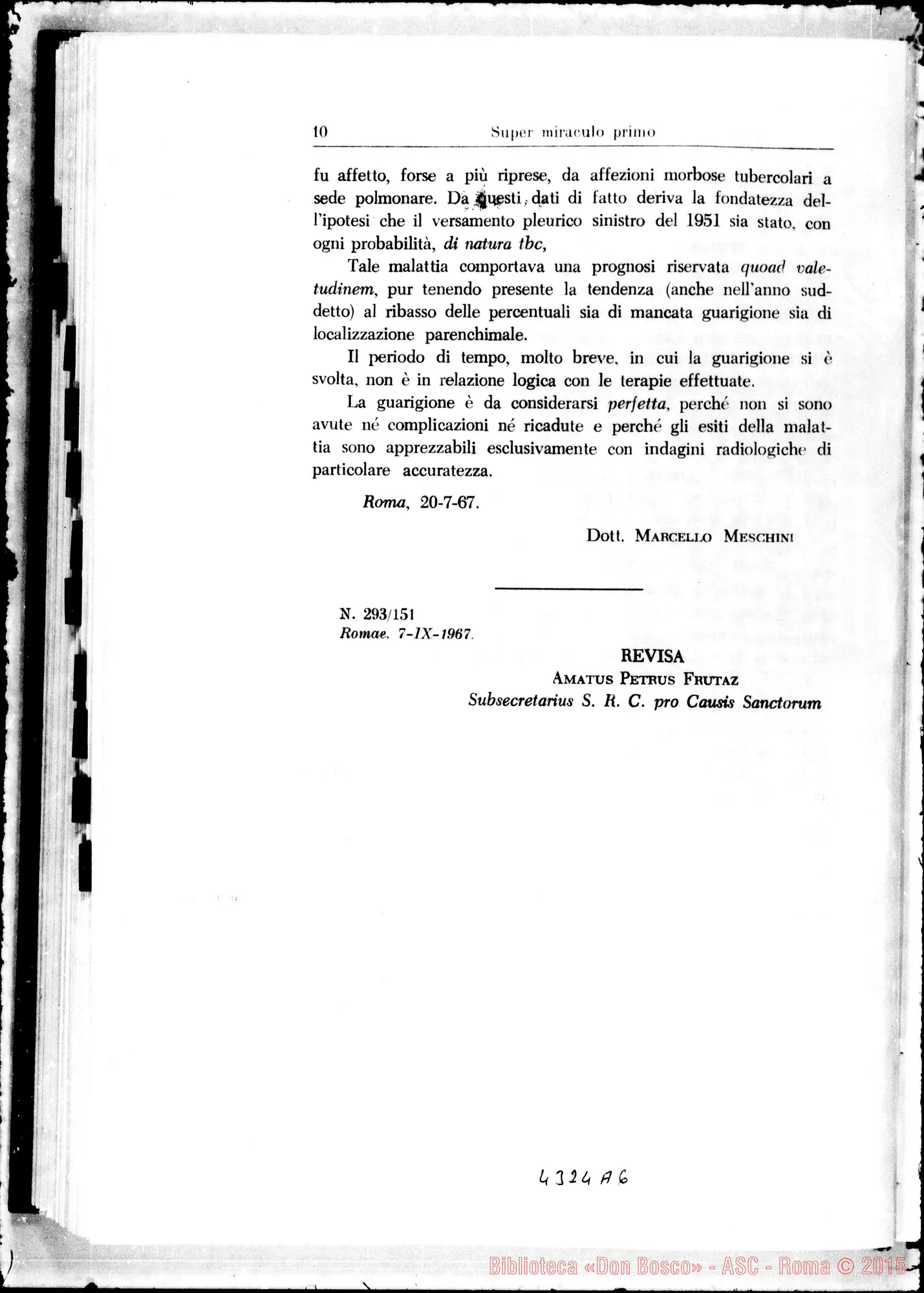 Fotogramma A 6 — Litterae variae
