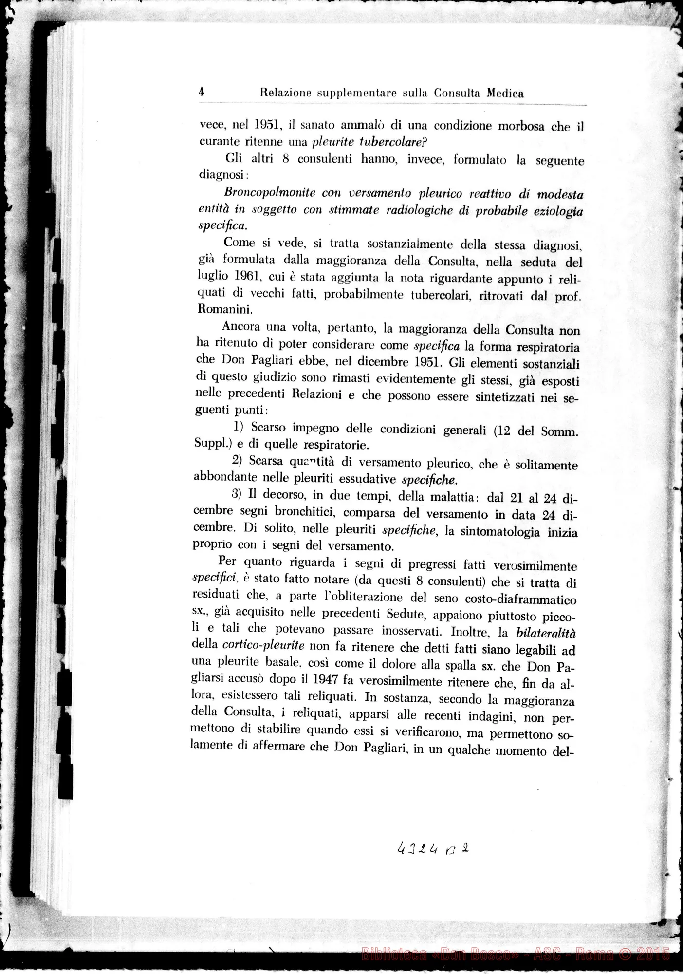 Fotogramma B 2 — Acta praeliminaria