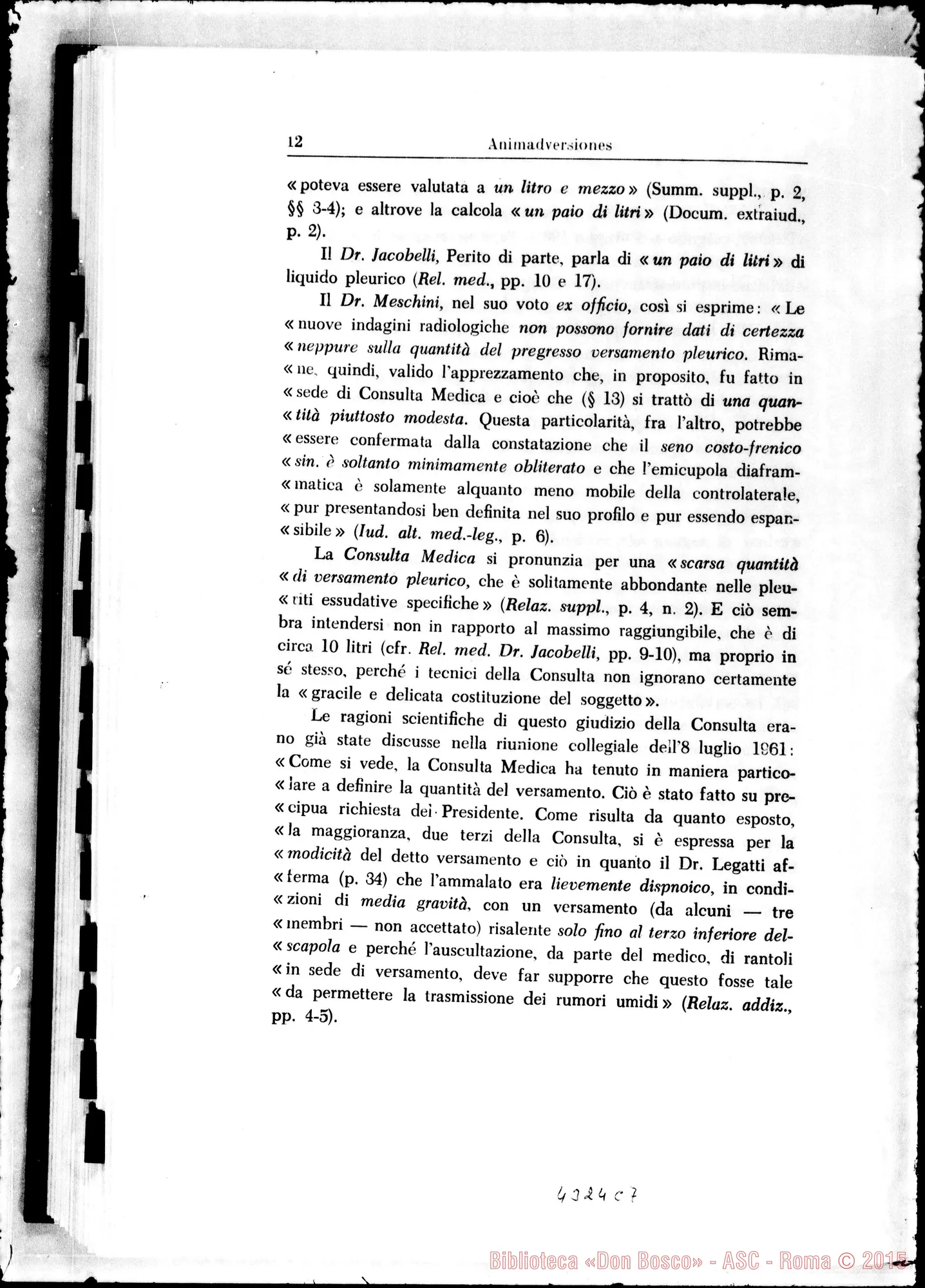 Fotogramma C 7 — Positiones seu Articuli et Notula testium