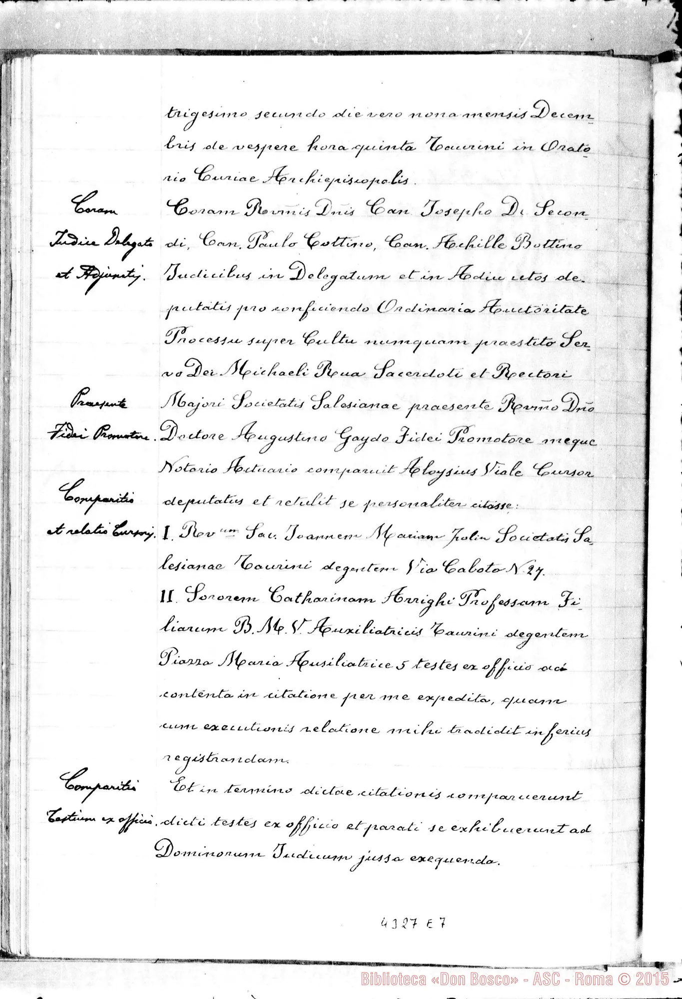 Fotogramma E 7 — Balestra Giuseppe, coad. SDB