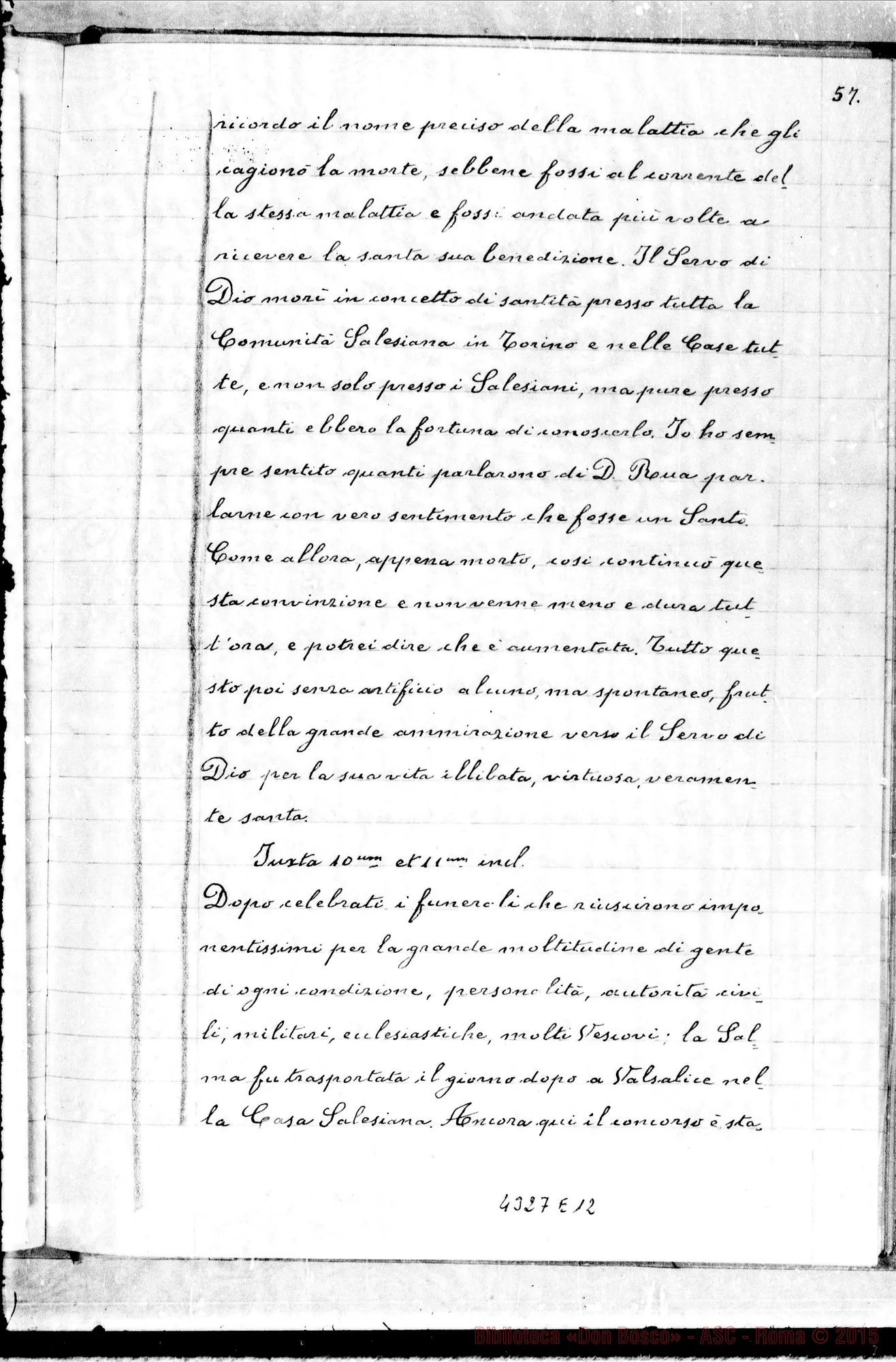 Fotogramma E 12 — Arrighi Caterina, suora F.M.A.
