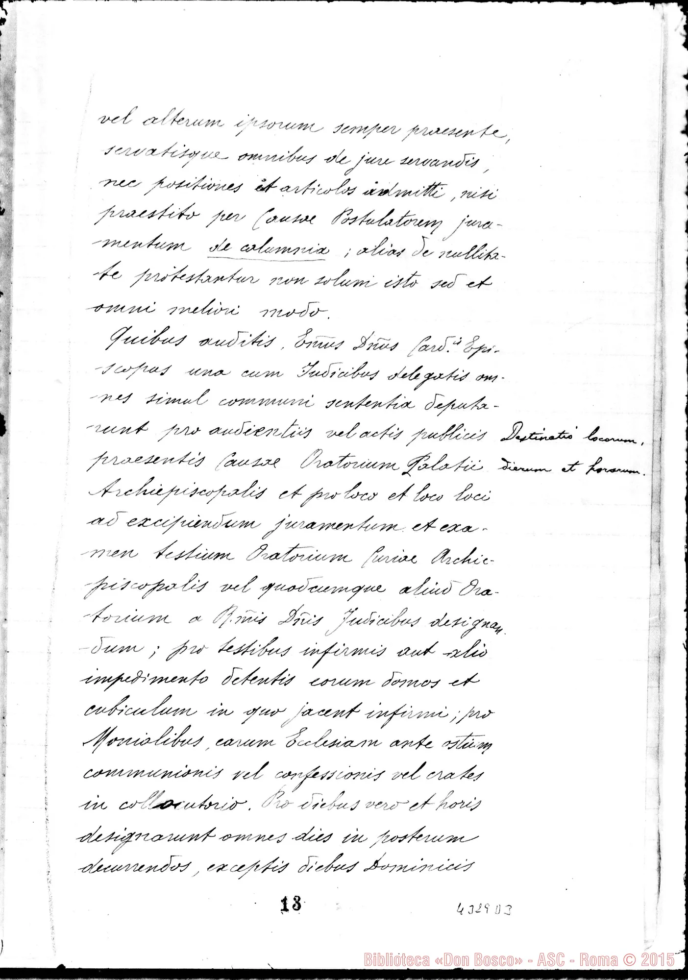Fotogramma D 3 — Acta Preliminaria