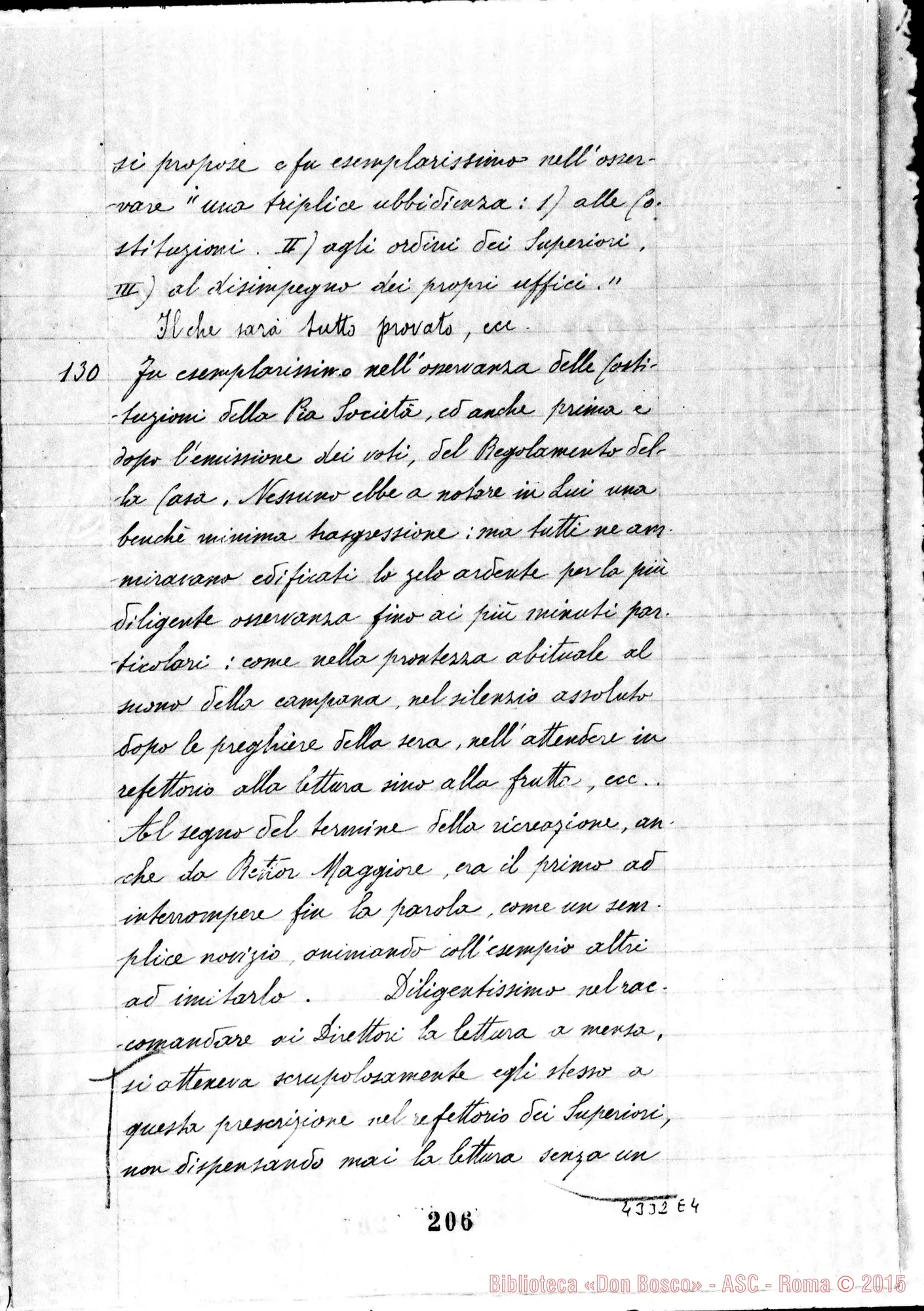Fotogramma E 4 — Obbedienza eroica