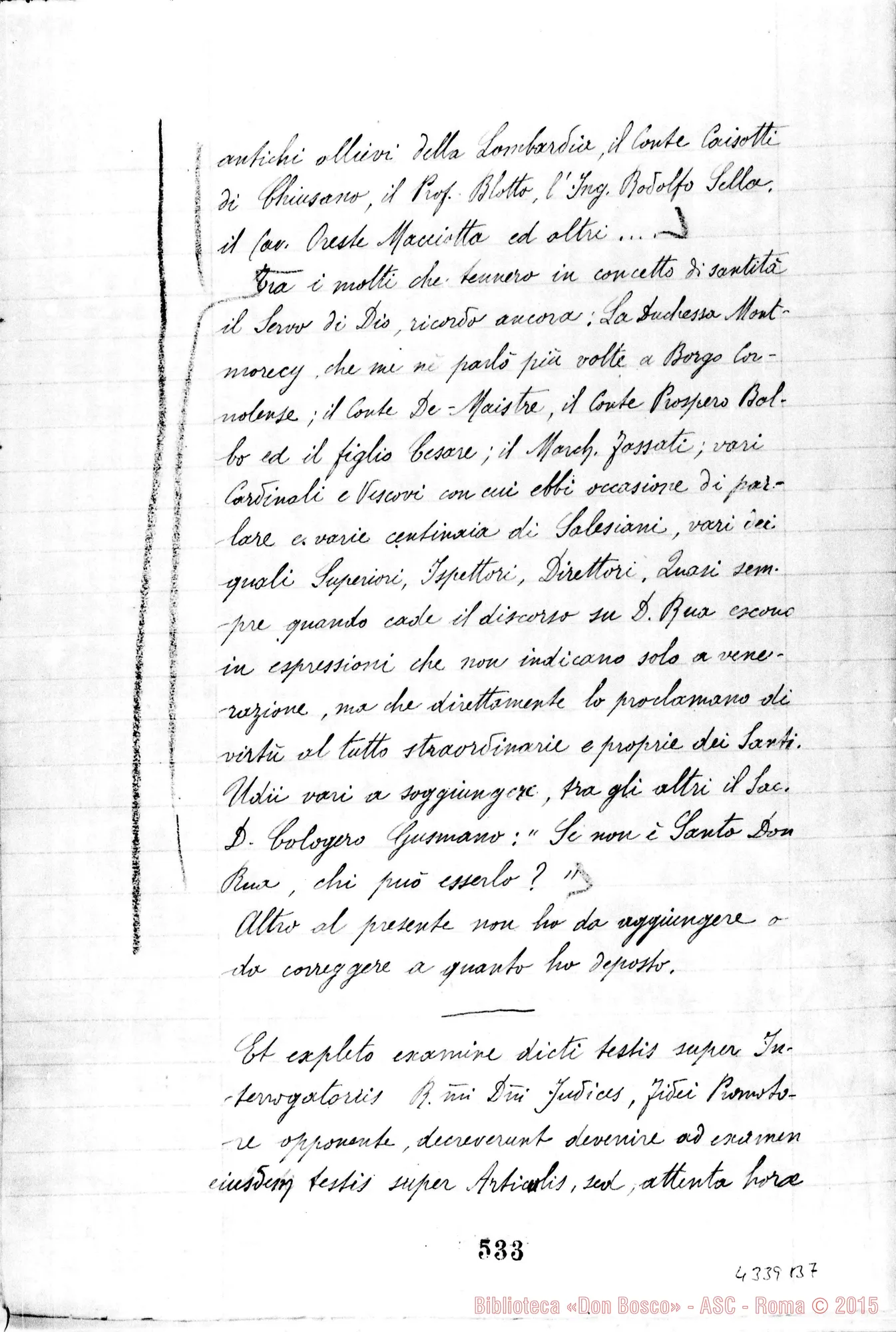 Fotogramma B 7 — Barberis Giulio, sac. SDB
