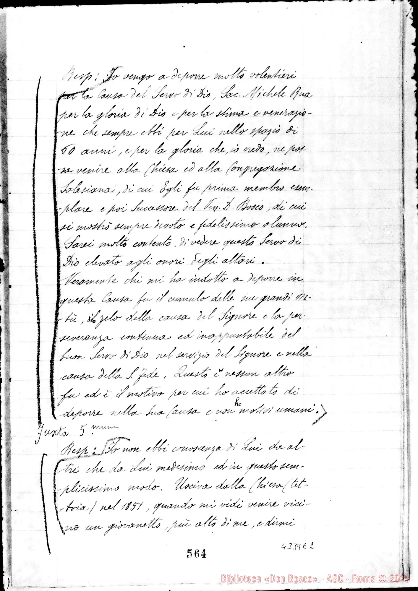 Fotogramma E 2 — Francesia Gio. Batt., sac. SDB