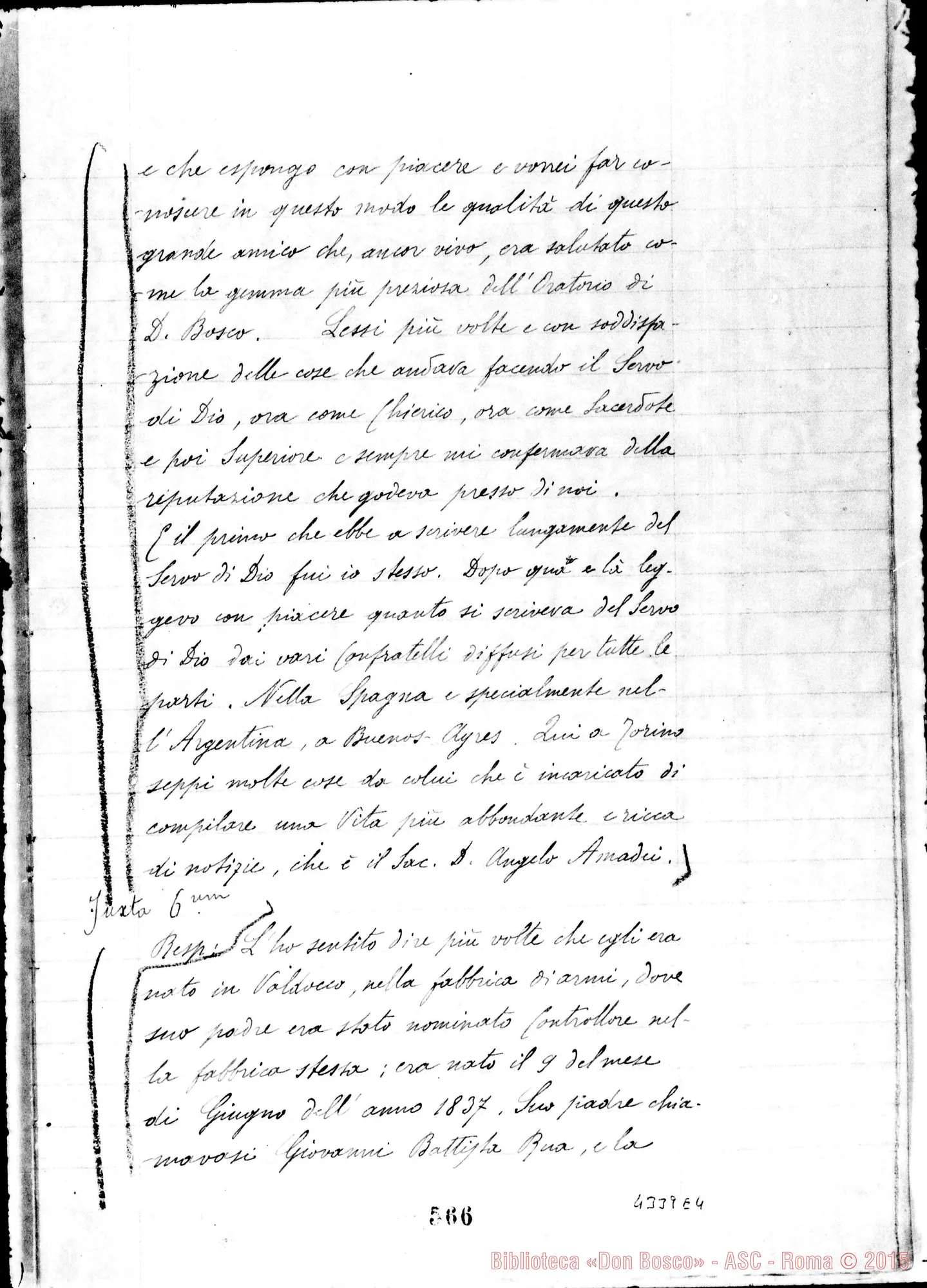 Fotogramma E 4 — Francesia Gio. Batt., sac. SDB
