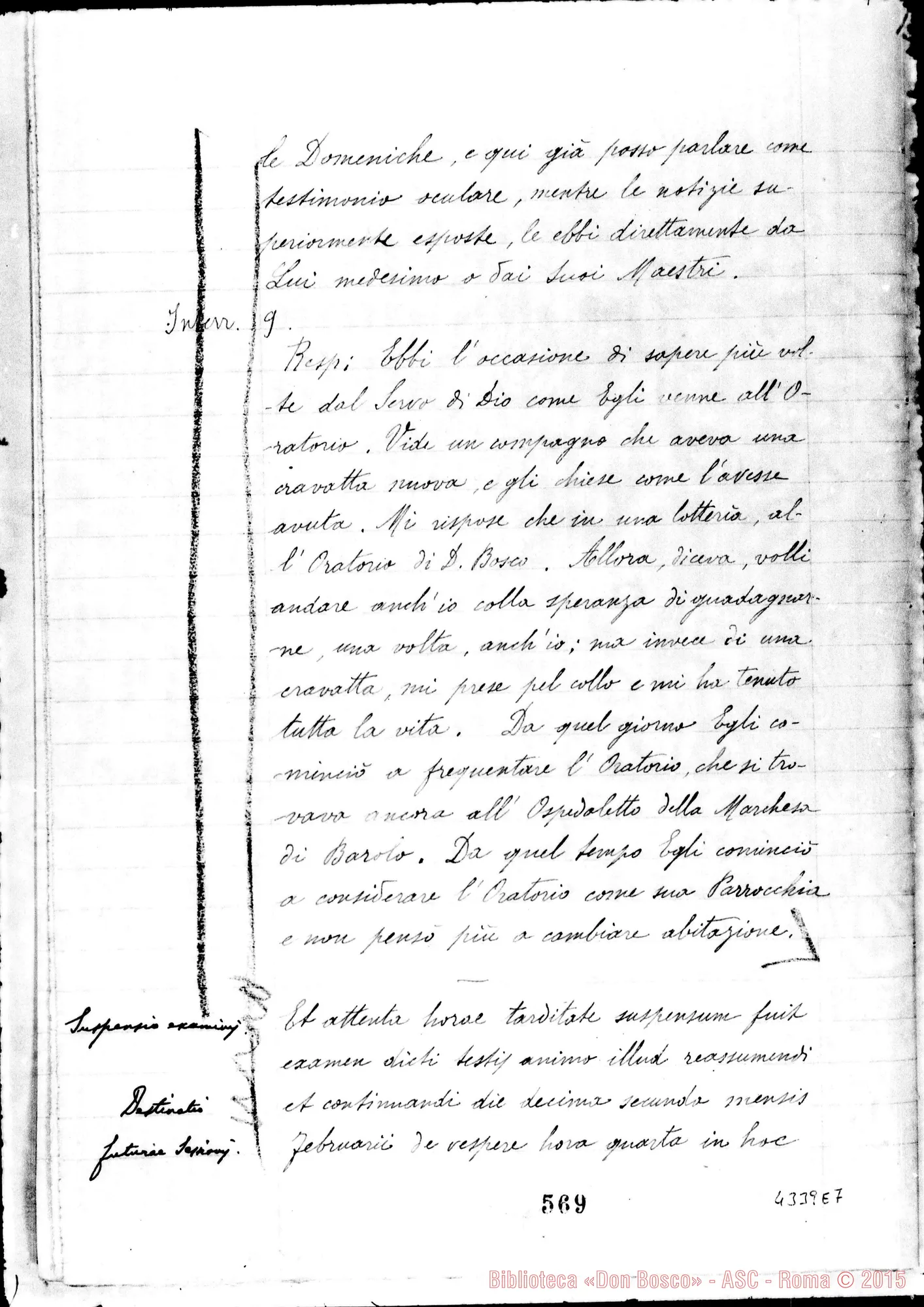 Fotogramma E 7 — Francesia Gio. Batt., sac. SDB