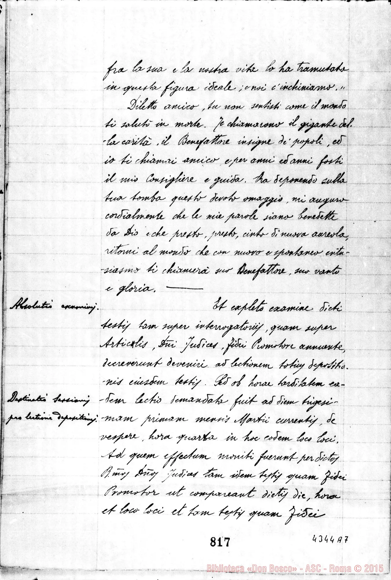 Fotogramma A 7 — Francesia Gio. Batt., sac. SDB