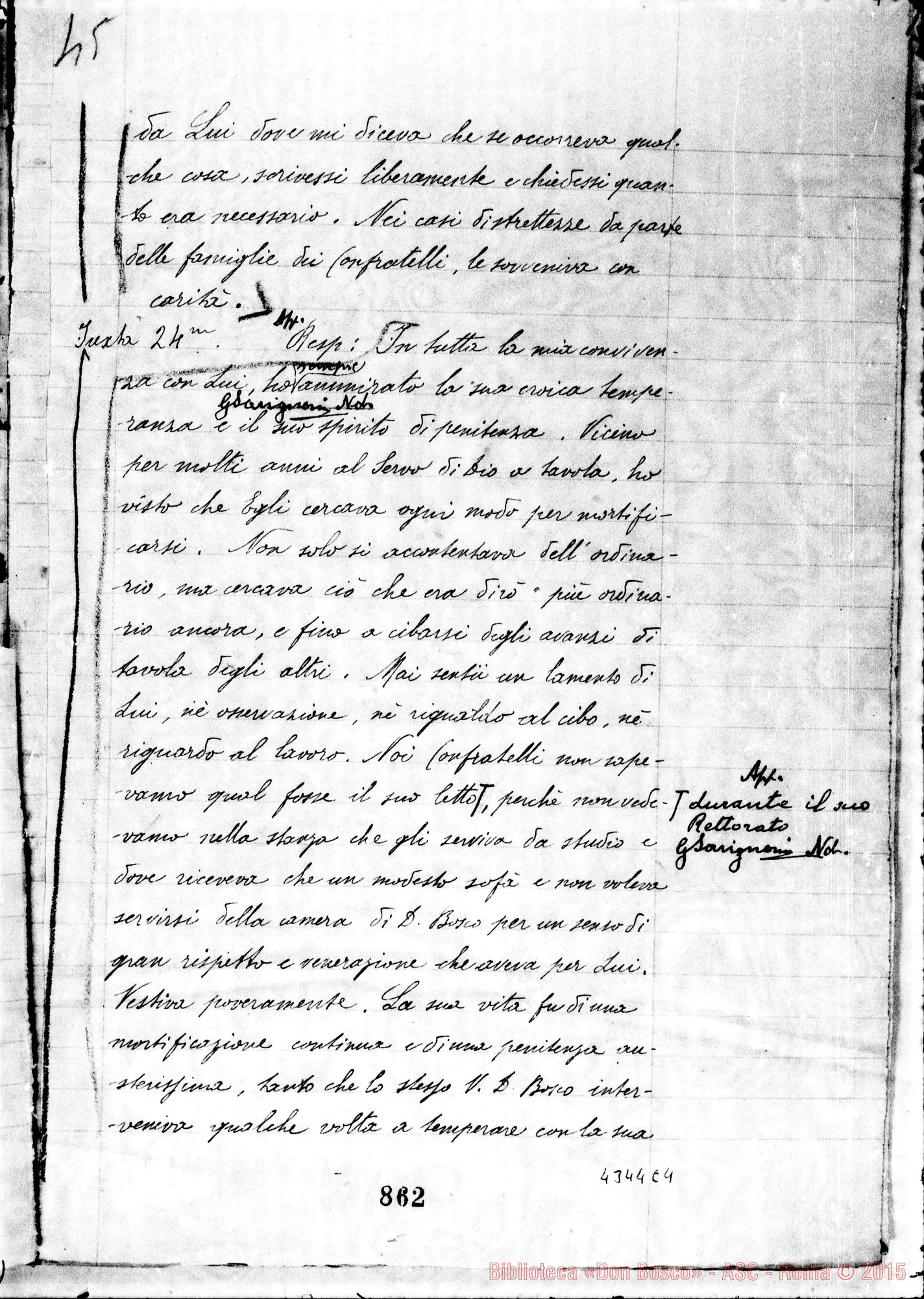 Fotogramma E 4 — Cagliero Giovanni, cardinale