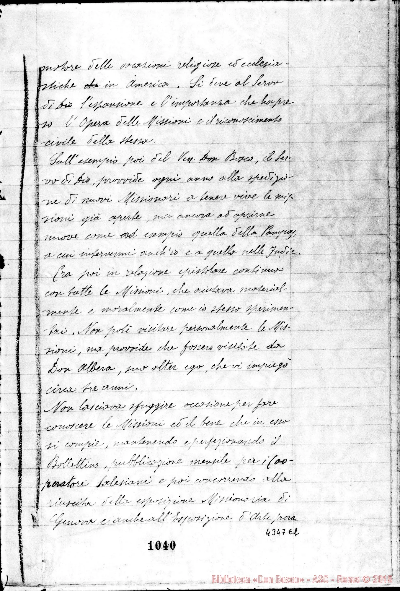 Fotogramma E 2 — Vespignani Giuseppe, sac. SDB