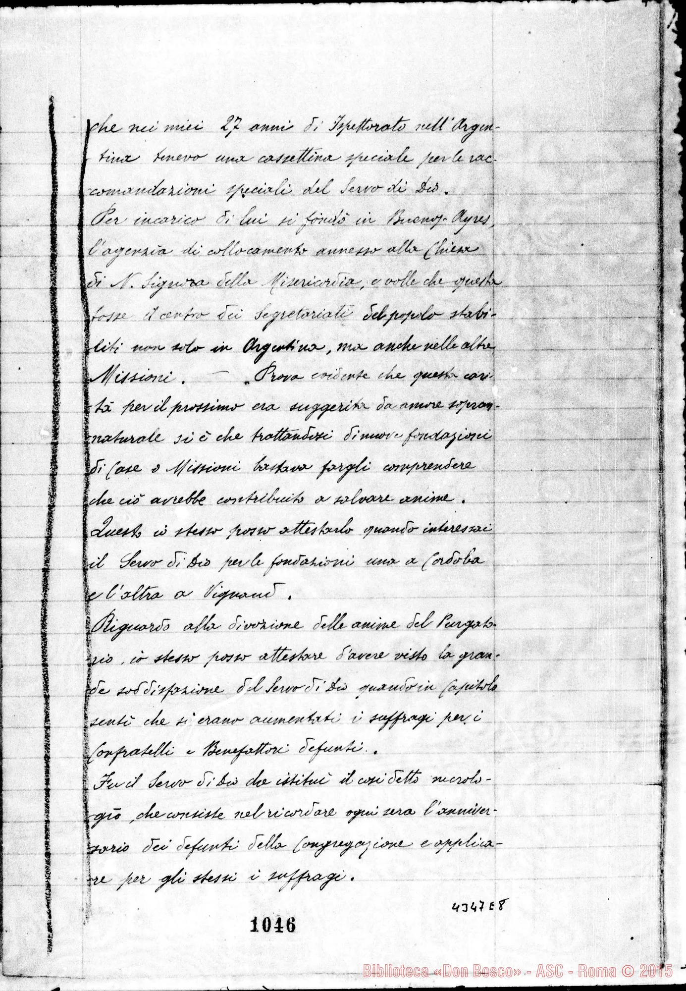 Fotogramma E 8 — Vespignani Giuseppe, sac. SDB