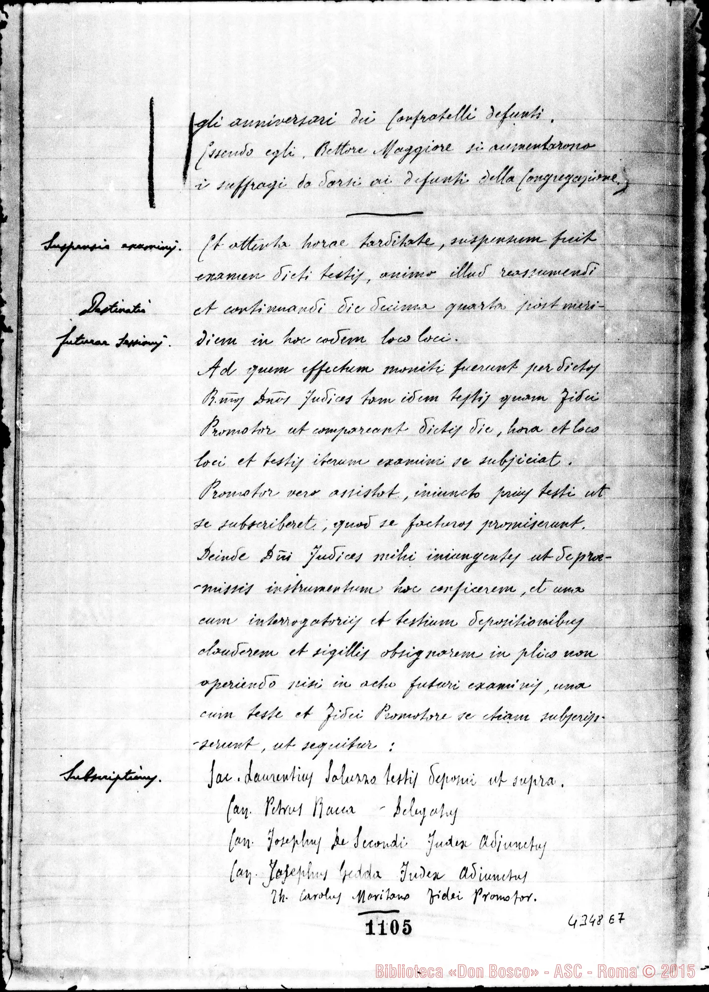 Fotogramma E 7 — Saluzzo Lorenzo, sac. SDB