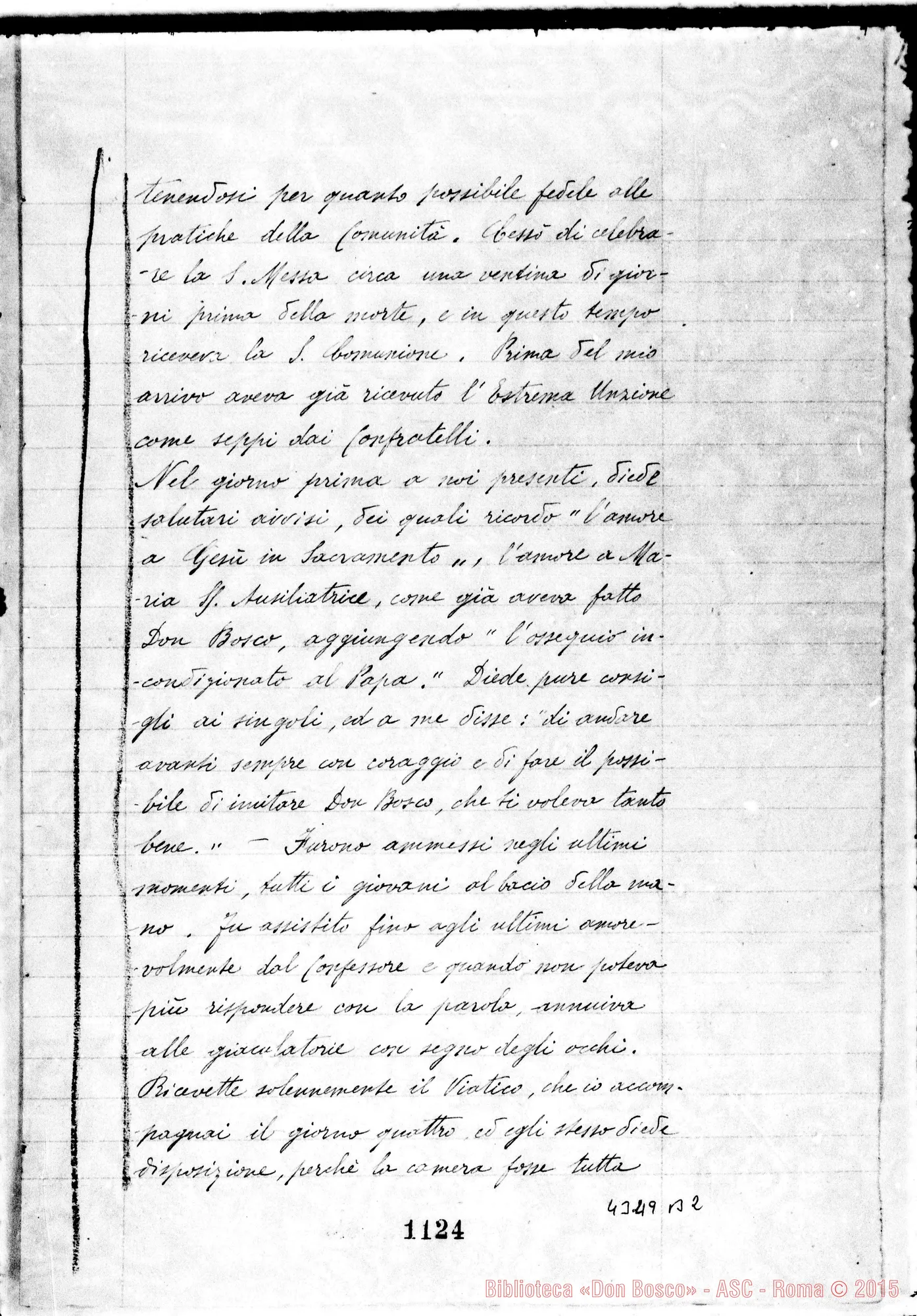 Fotogramma B 2 — Saluzzo Lorenzo, sac. SDB