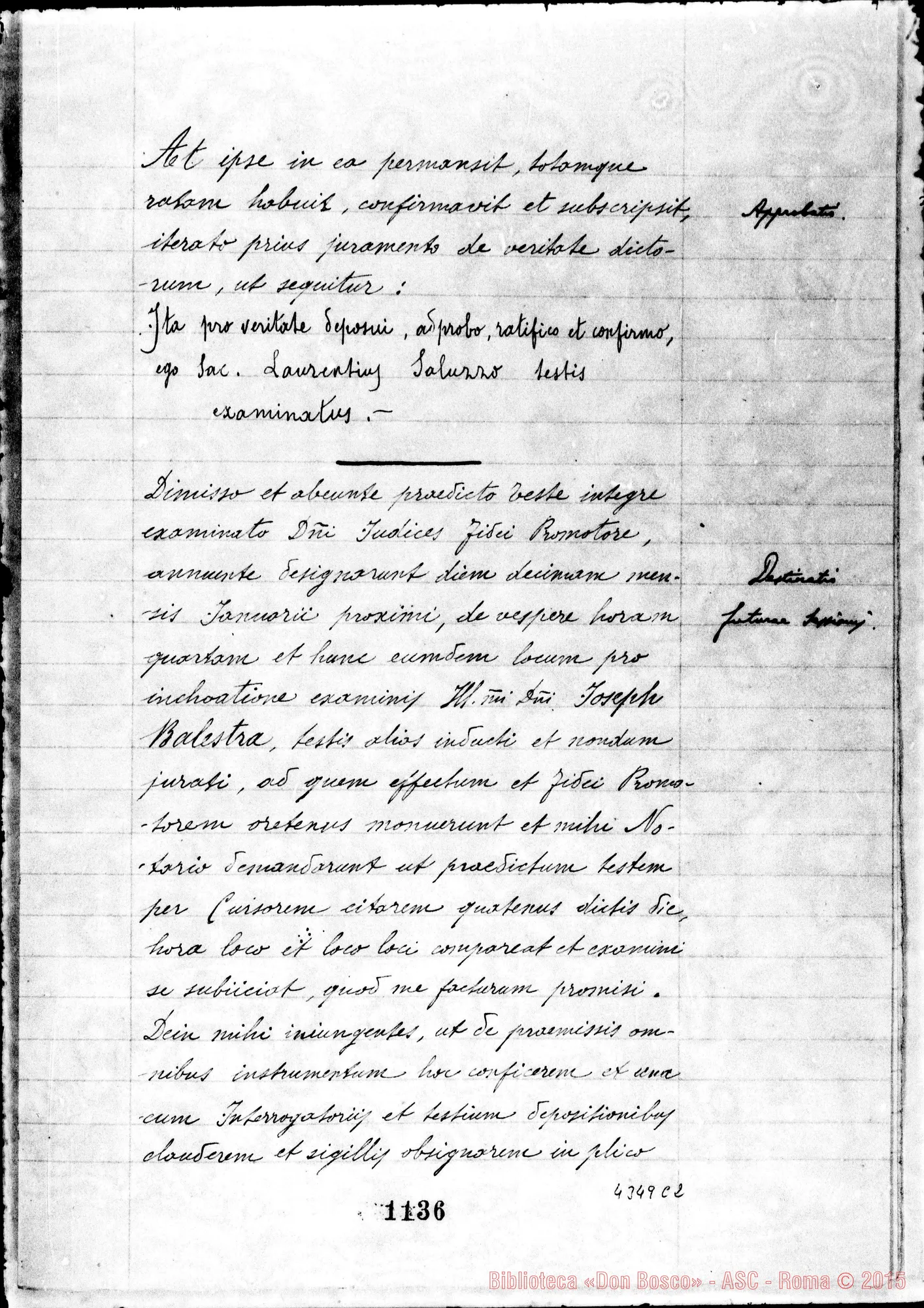 Fotogramma C 2 — Saluzzo Lorenzo, sac. SDB