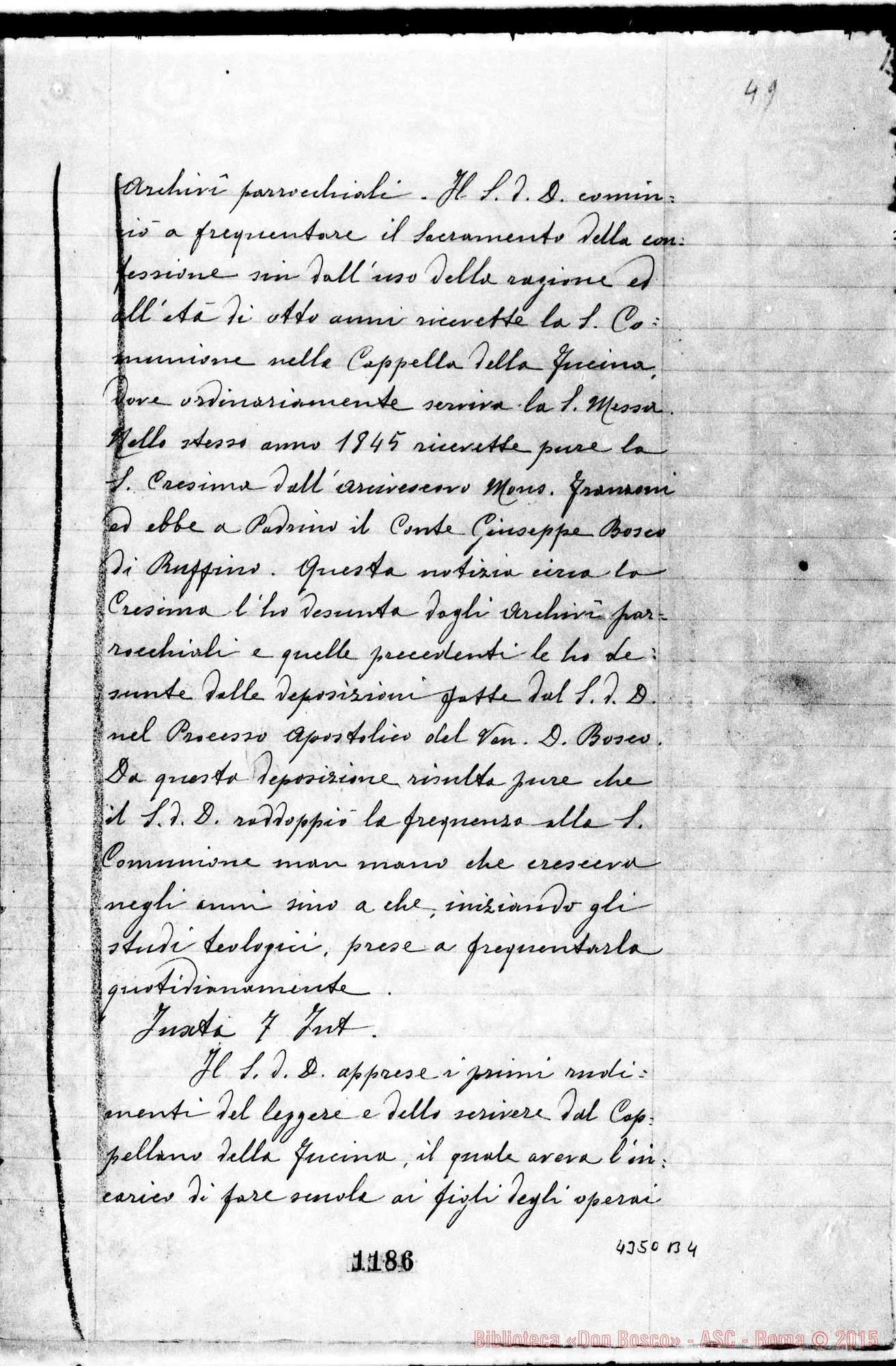 Fotogramma B 4 — Amadei Angelo, sac. SDB