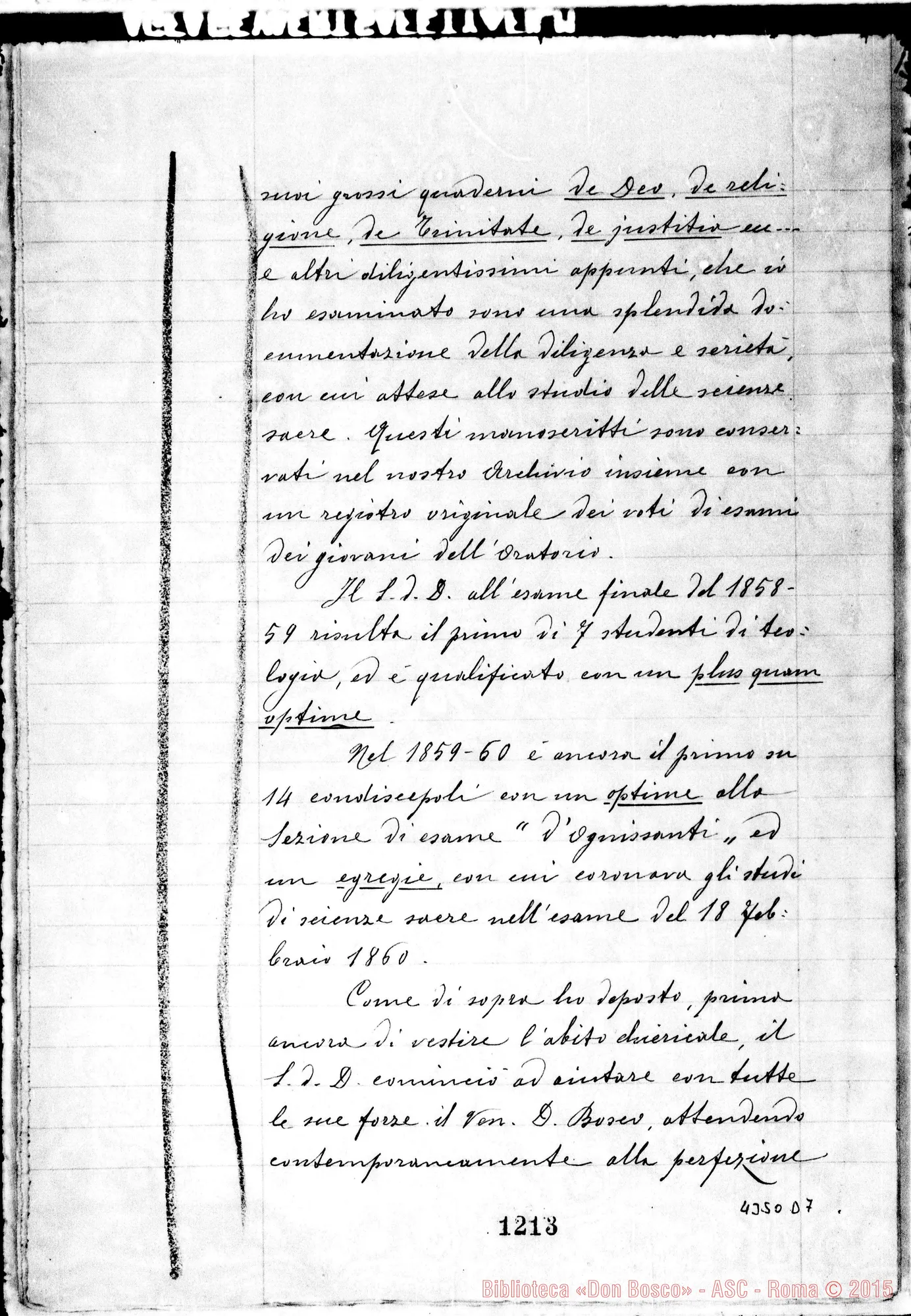Fotogramma D 7 — Amadei Angelo, sac. SDB