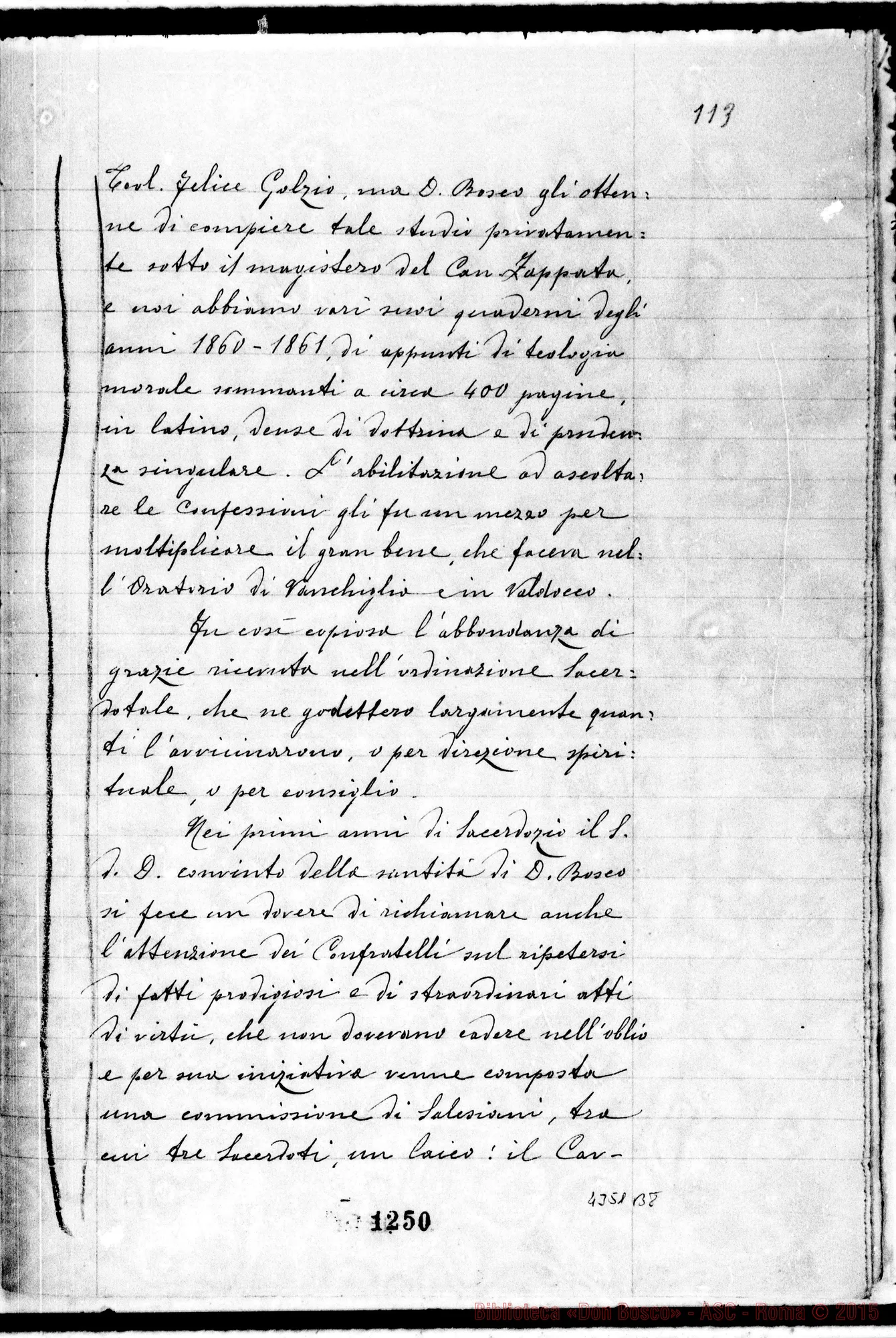 Fotogramma B 8 — Amadei Angelo, sac. SDB