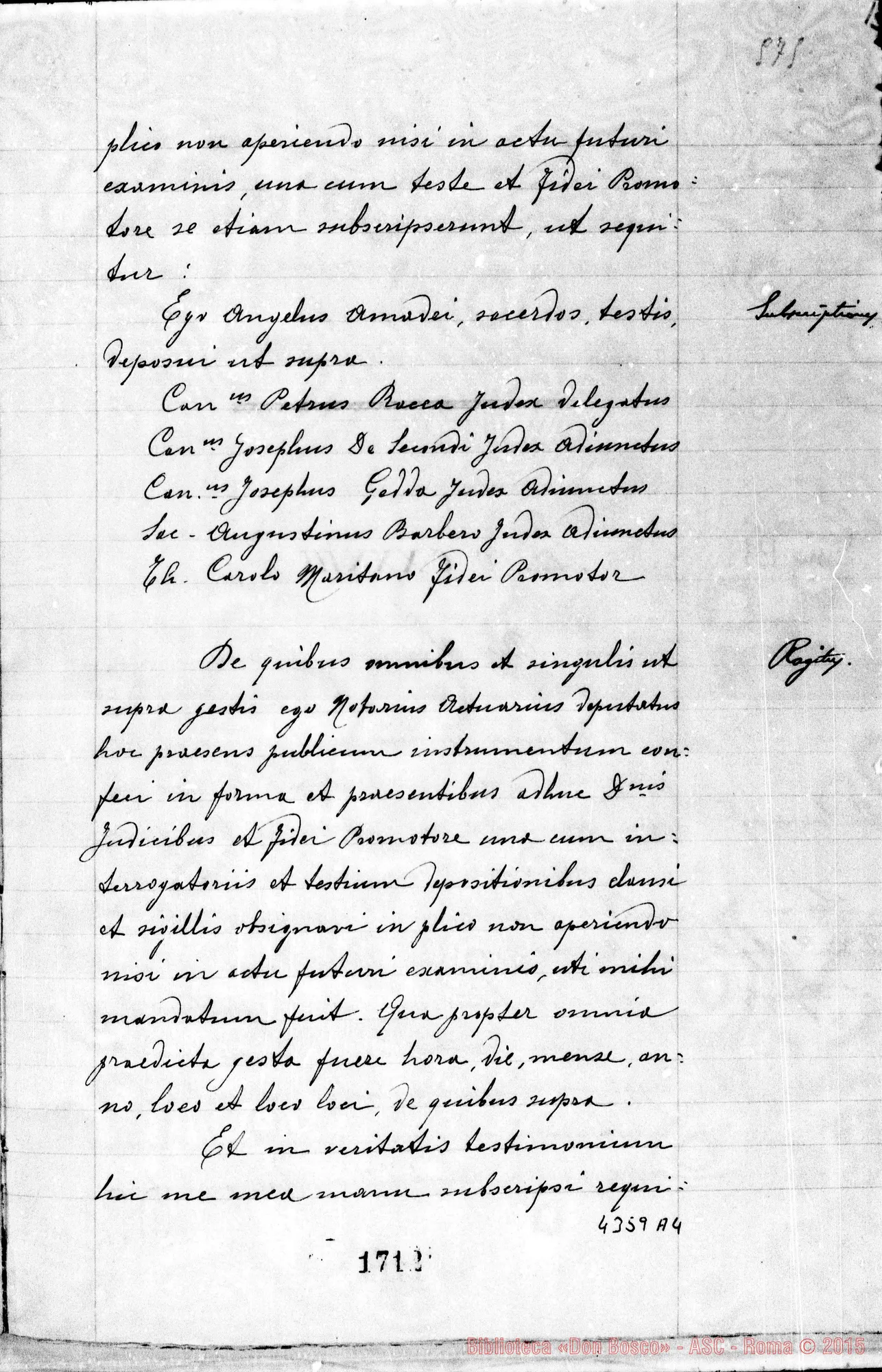 Fotogramma A 4 — Amadei Angelo, sac. SDB (continua)