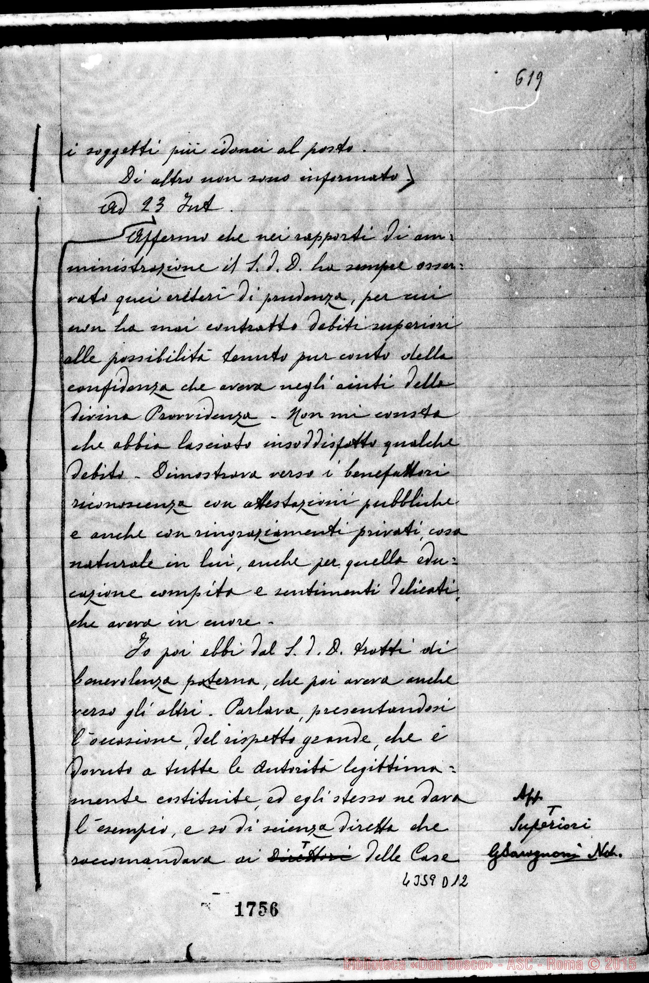Fotogramma D 12 — Spandre Luigi, vesc. di Asti