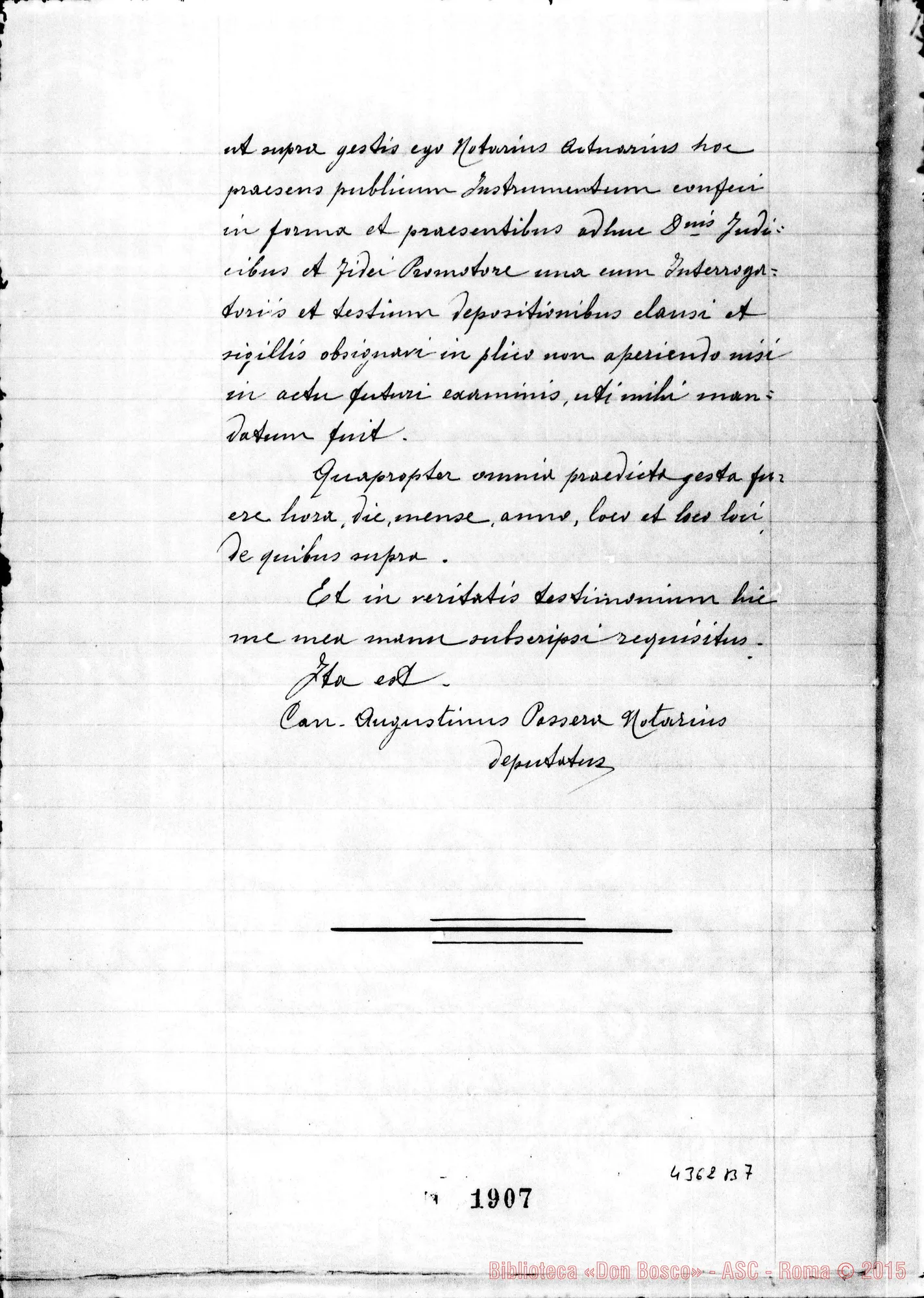 Fotogramma B 7 — Sorbone Enrichetta, suora F.M.A.