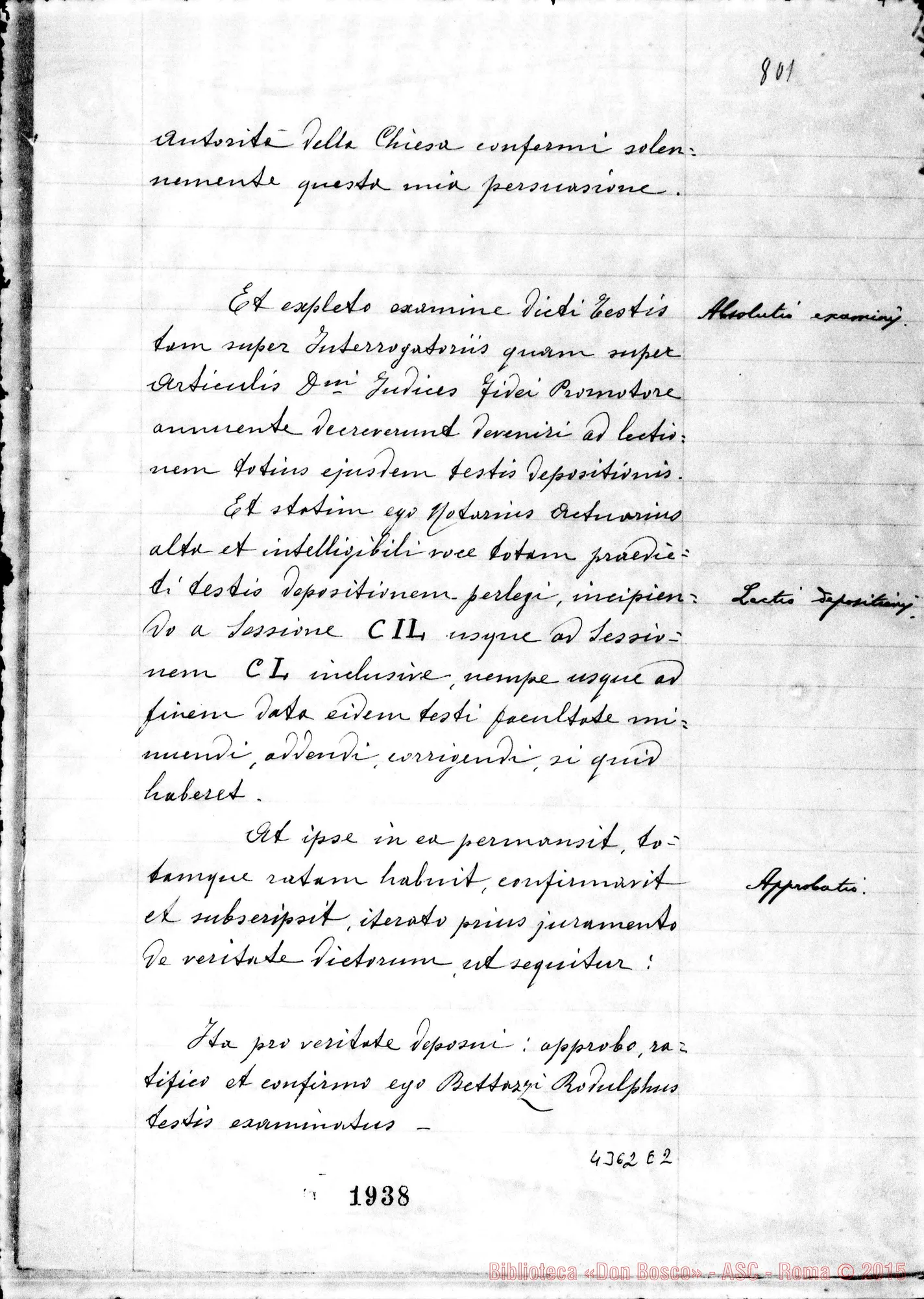 Fotogramma E 2 — Bettazzi Rodolfo, professore