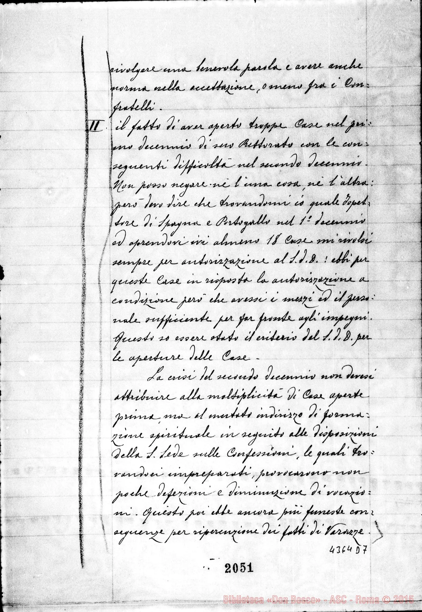 Fotogramma D 7 — Rinaldi Filippo, sac. Rettor Maggiore
