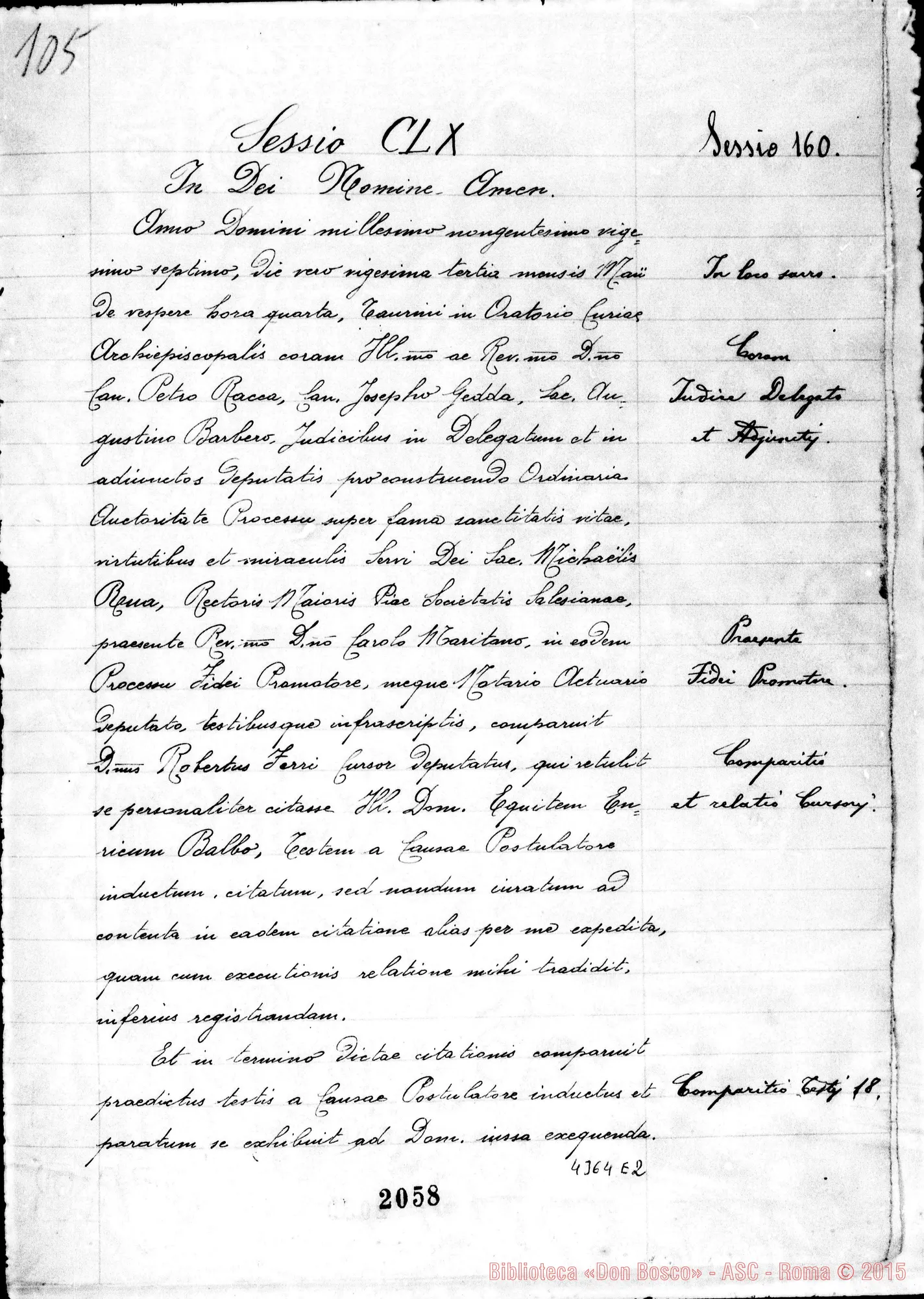 Fotogramma E 2 — Balbo Enrico, cavaliere