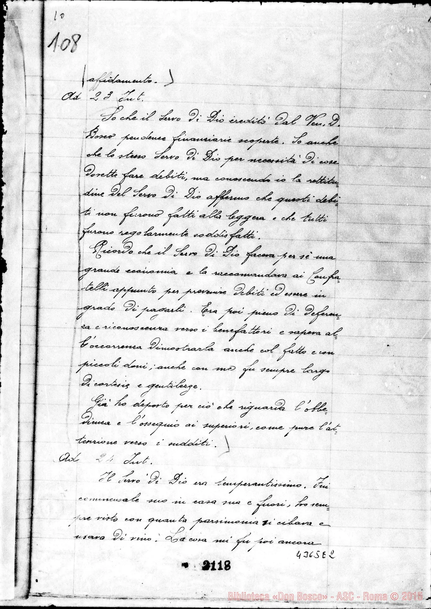 Fotogramma E 2 — Rigoli Angelo, mons., prevosto di Somma Lombardo