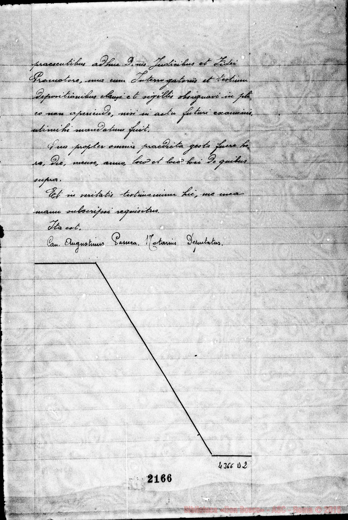 Fotogramma D 2 — Falletti Giuseppe, sac., parroco di Diano d’Alba