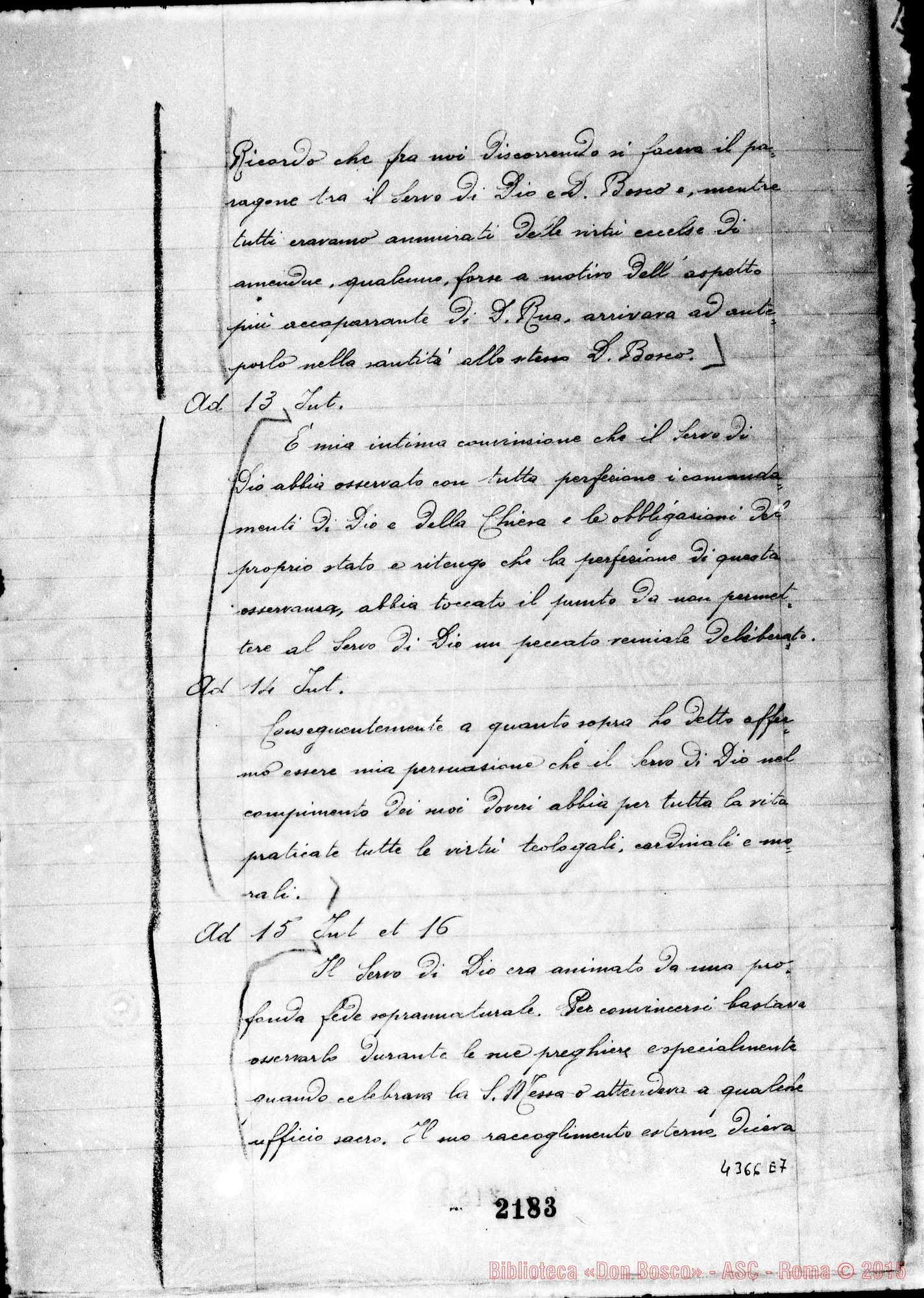 Fotogramma E 7 — Sanguinetti Agostino, sac. della Piccola Casa della Divina Provvidenza
