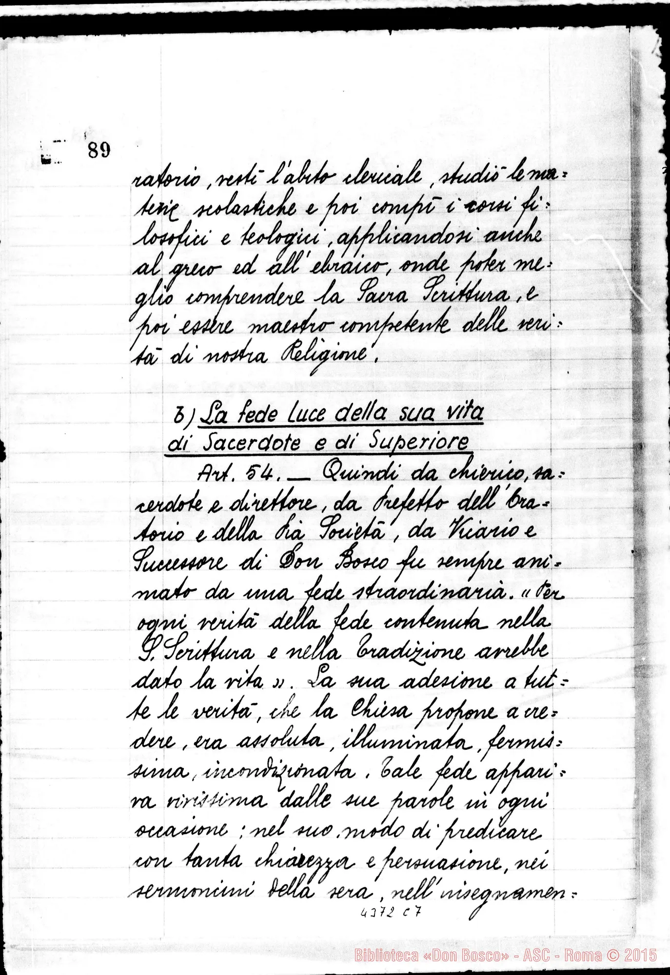 Fotogramma C 7 — Positiones et articuli. Presentai Franciscus Tomasetti