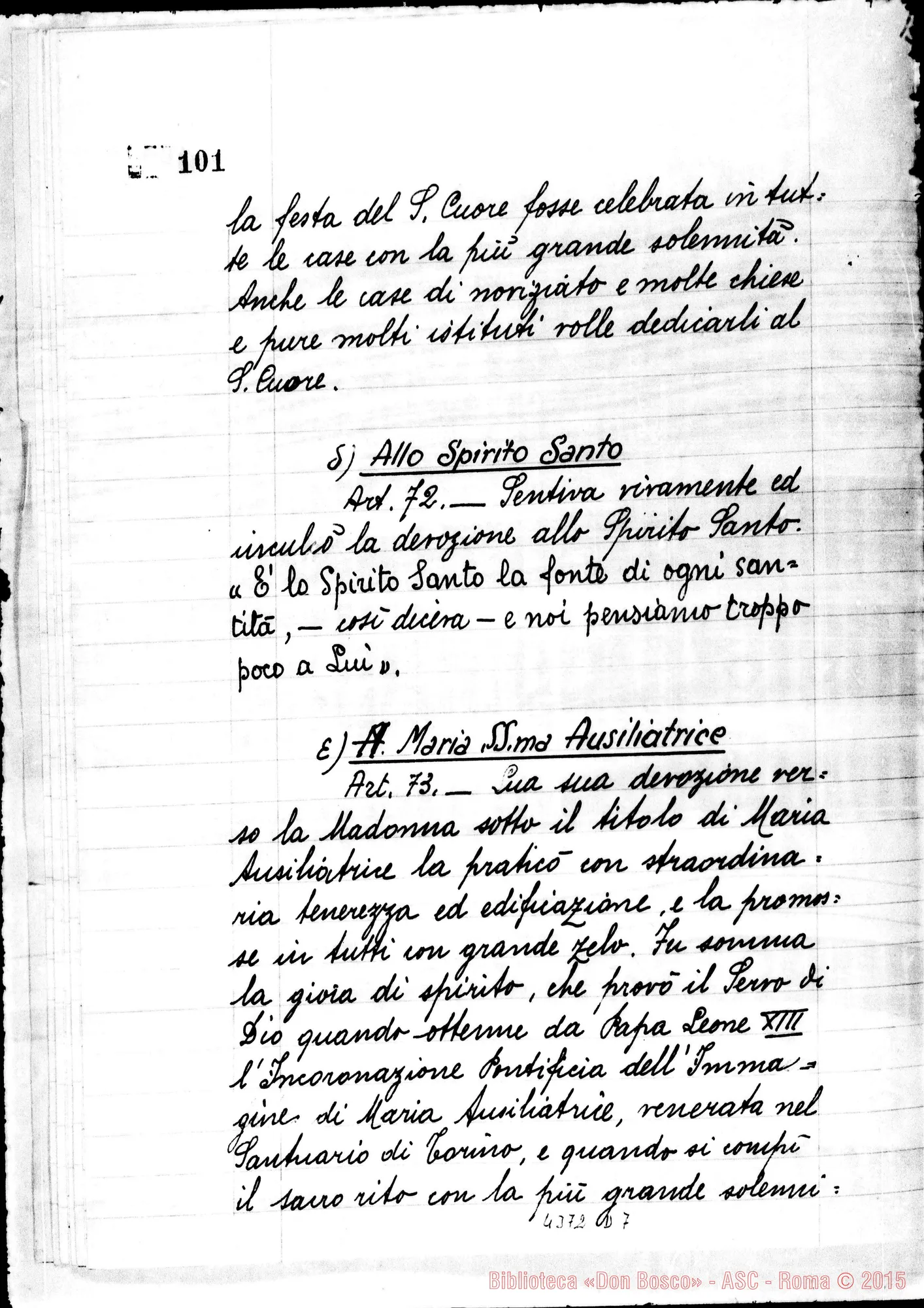 Fotogramma D 7 — Positiones et articuli. Presentai Franciscus Tomasetti
