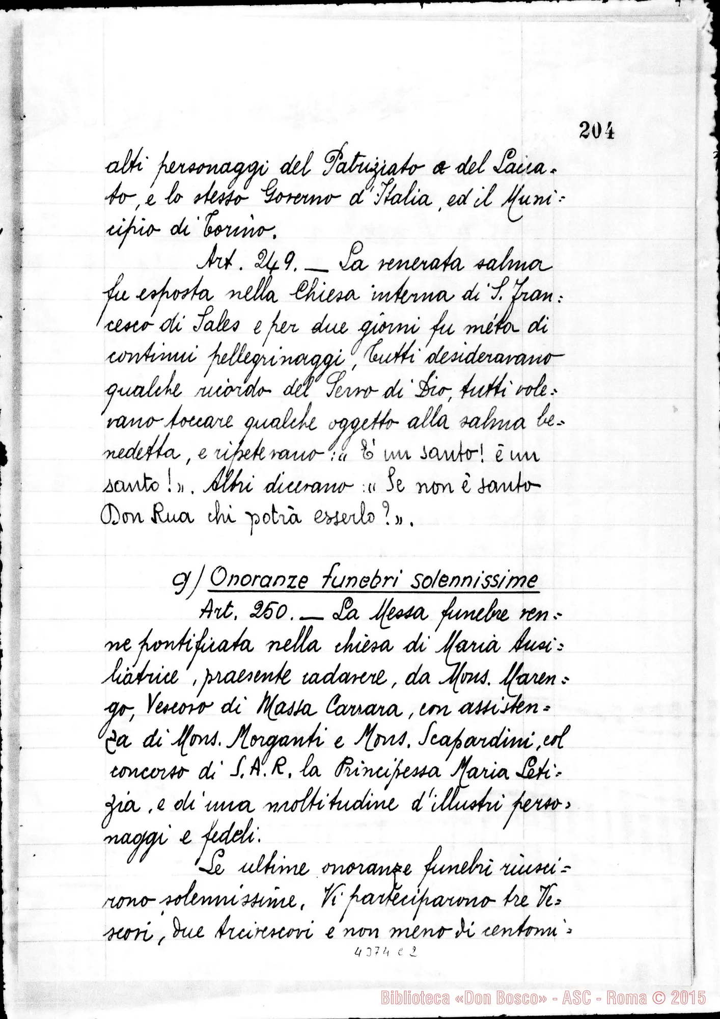 Fotogramma C 2 — Positiones et articuli. Presentai Franciscus Tomasetti