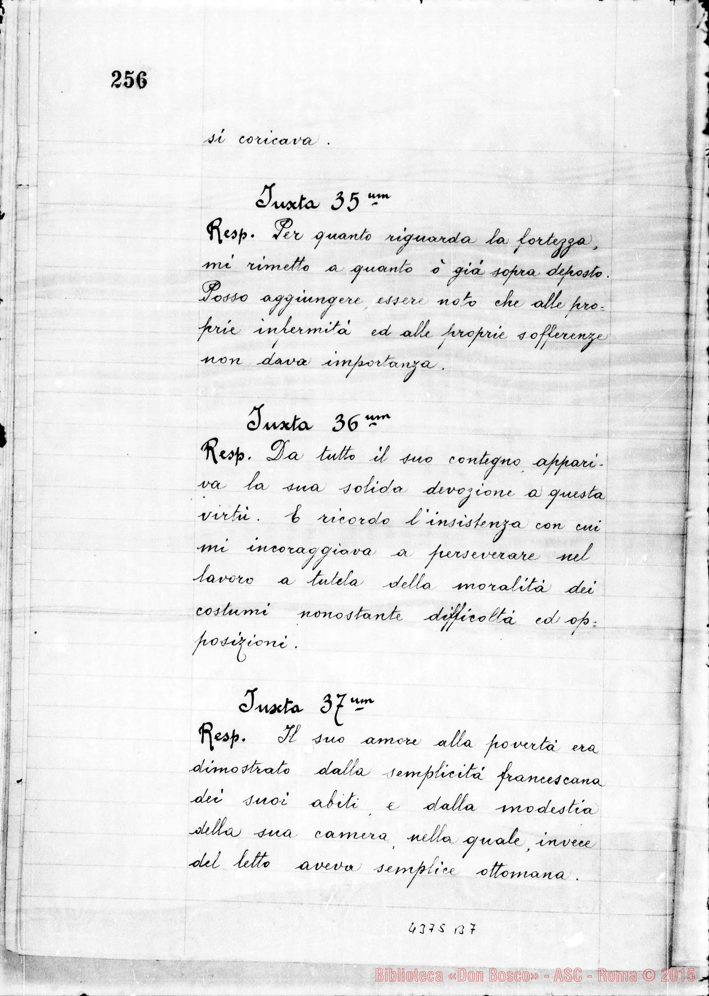 Fotogramma B 7 — Bettazzi Rodolfo, professore