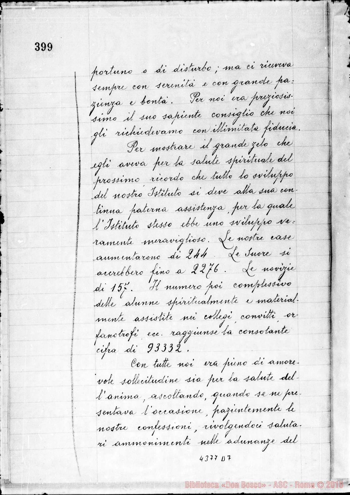 Fotogramma D 7 — Sorbone Enrichetta, suora F.M.A.