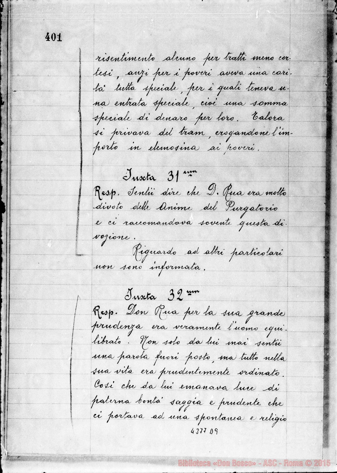 Fotogramma D 9 — Sorbone Enrichetta, suora F.M.A.