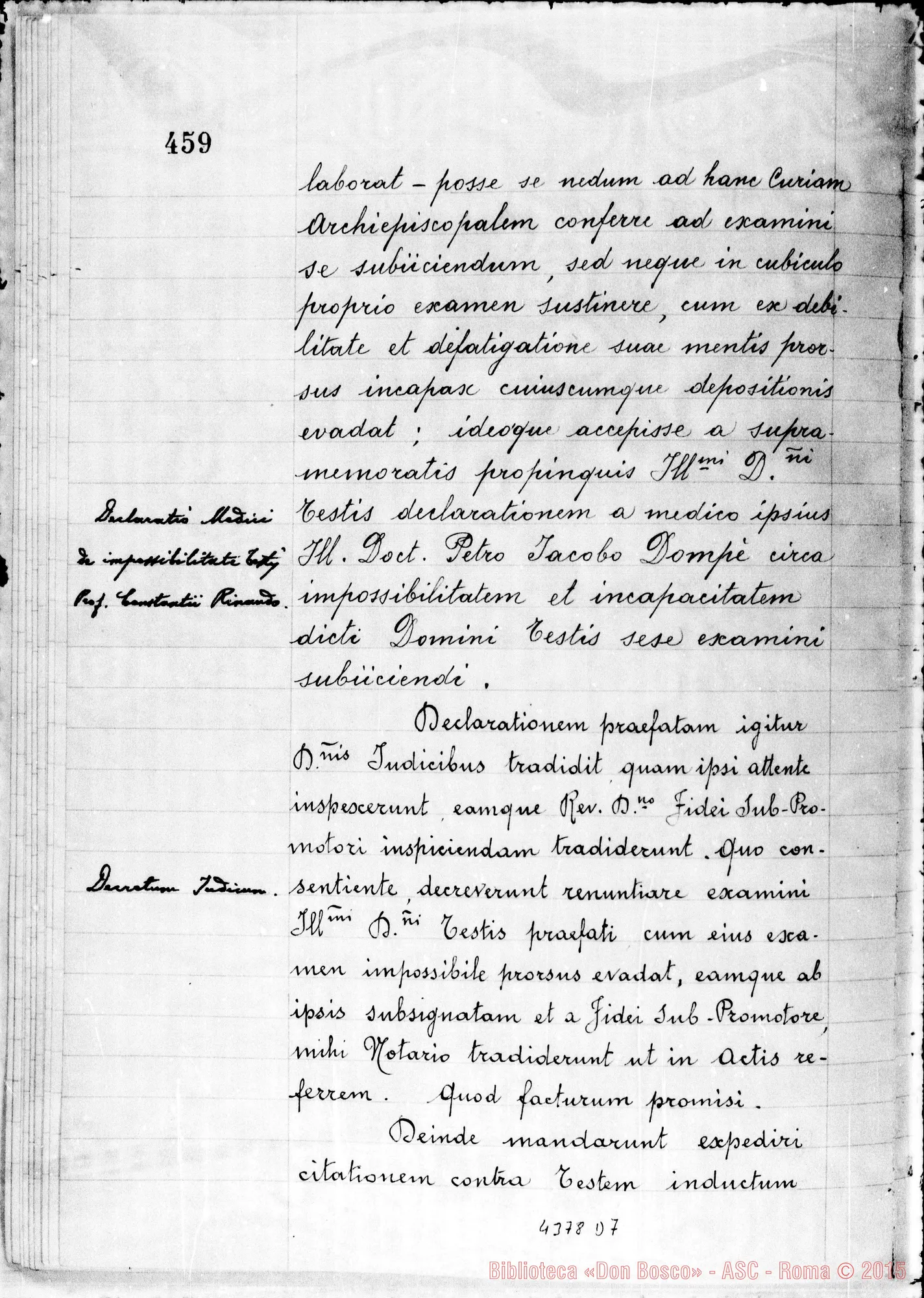 Fotogramma D 7 — Sorbone Enrichetta, suora F.M.A.