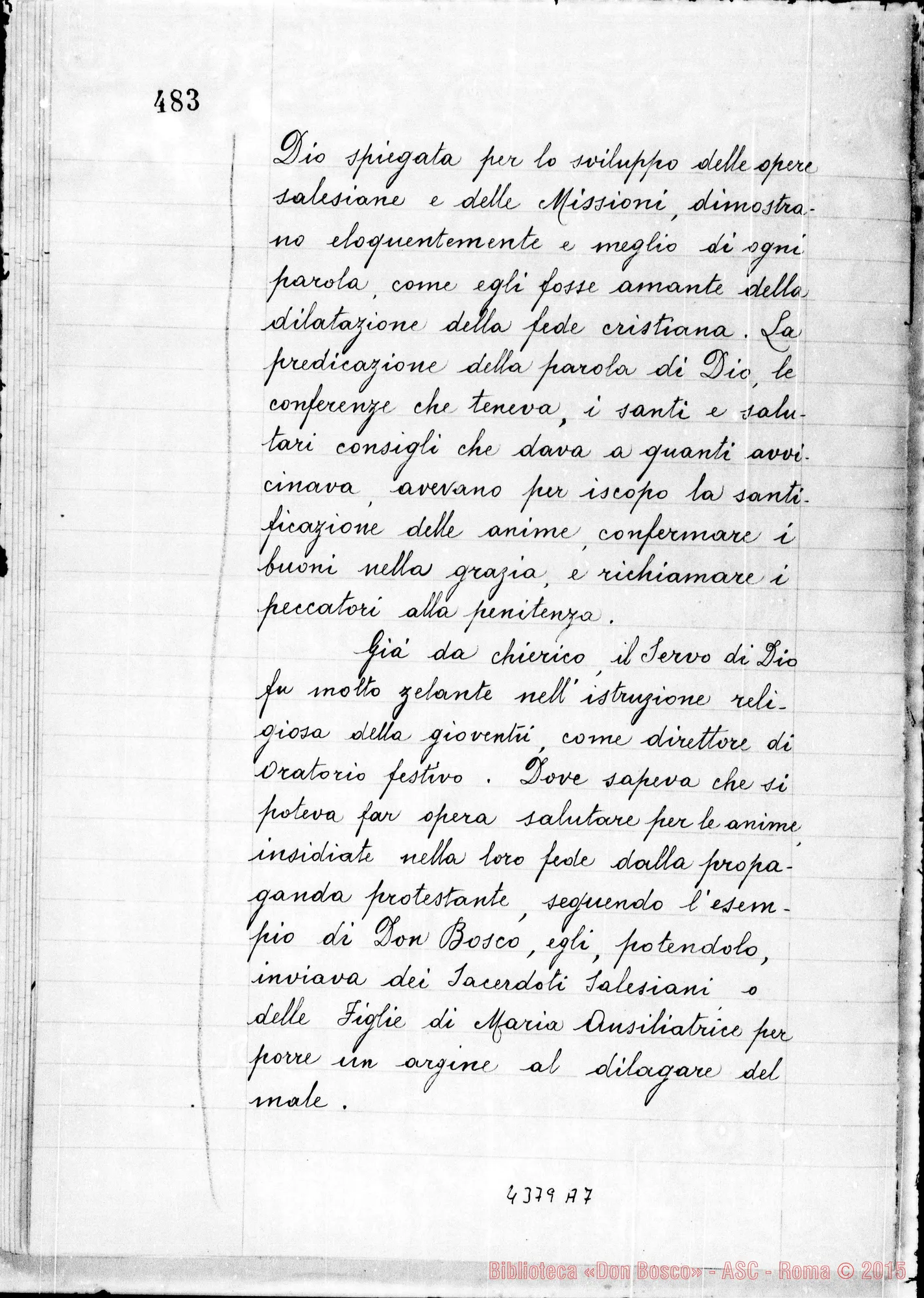 Fotogramma A 7 — Varvello Francesco, sac. SDB