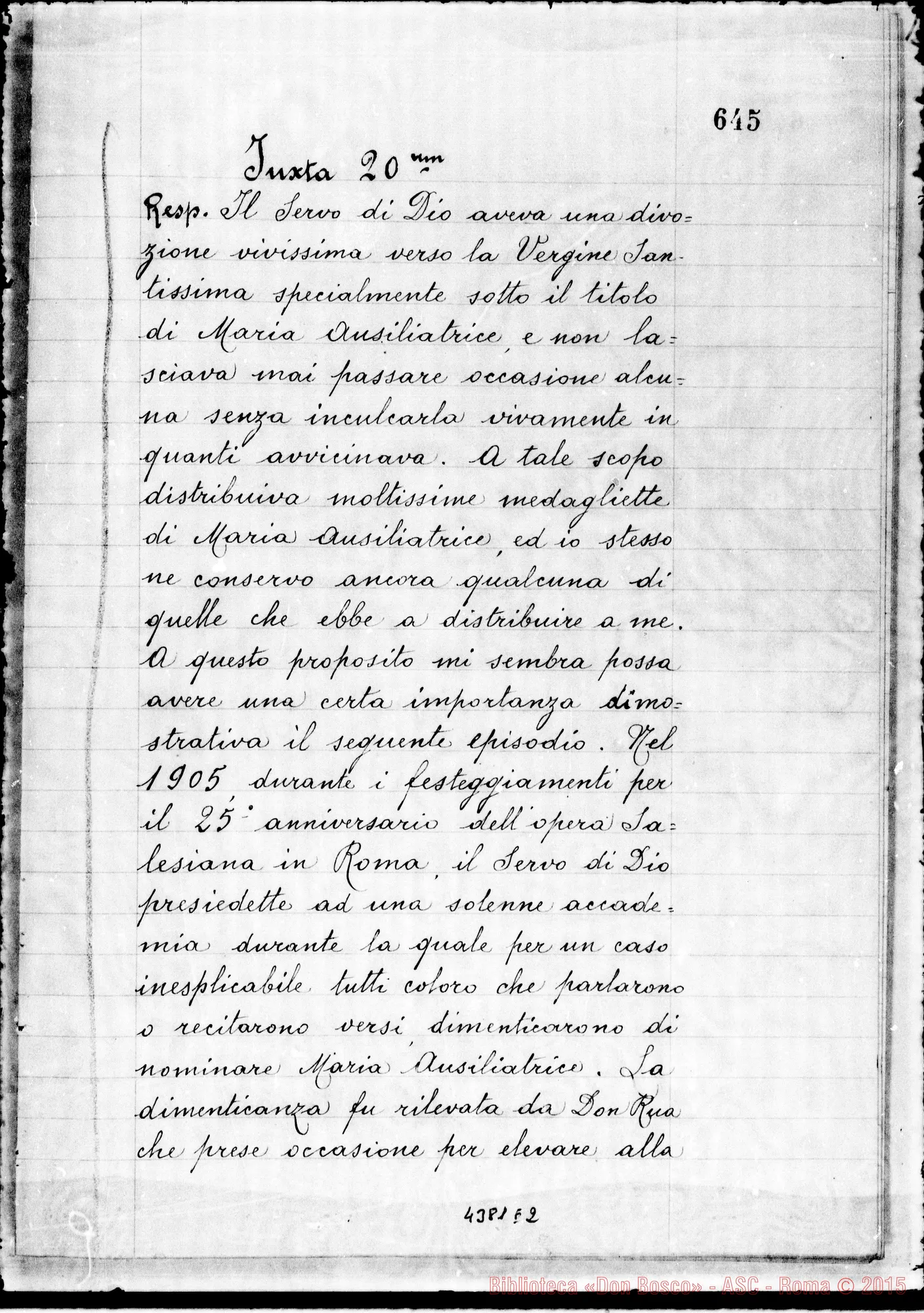 Fotogramma E 2 — Poesio Arturo, capo-divisione del Min. delle Finanze