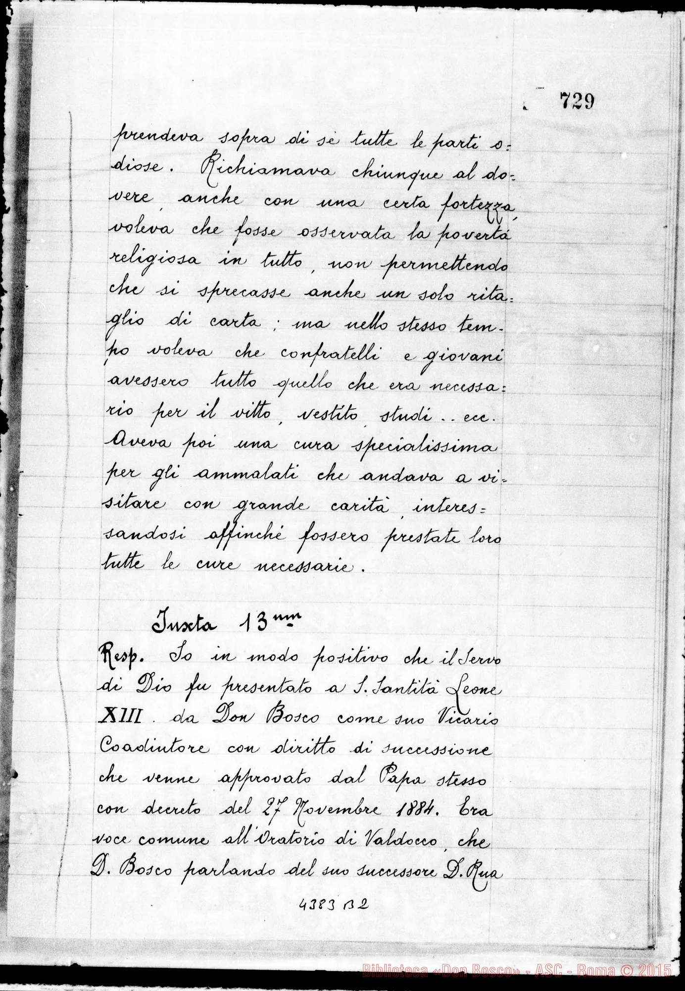 Fotogramma B 2 — Marocco Melchiorre, sac. SDB