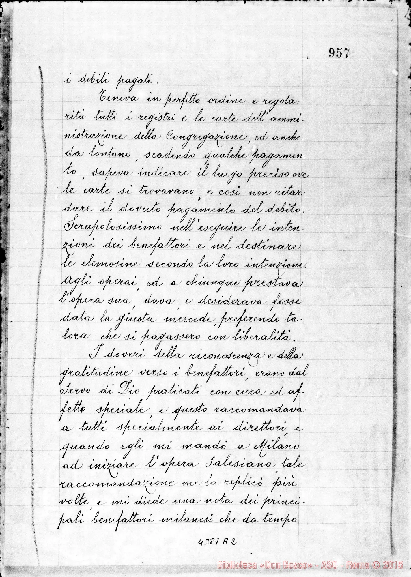 Fotogramma A 2 — Saluzzo Lorenzo, sac. SDB