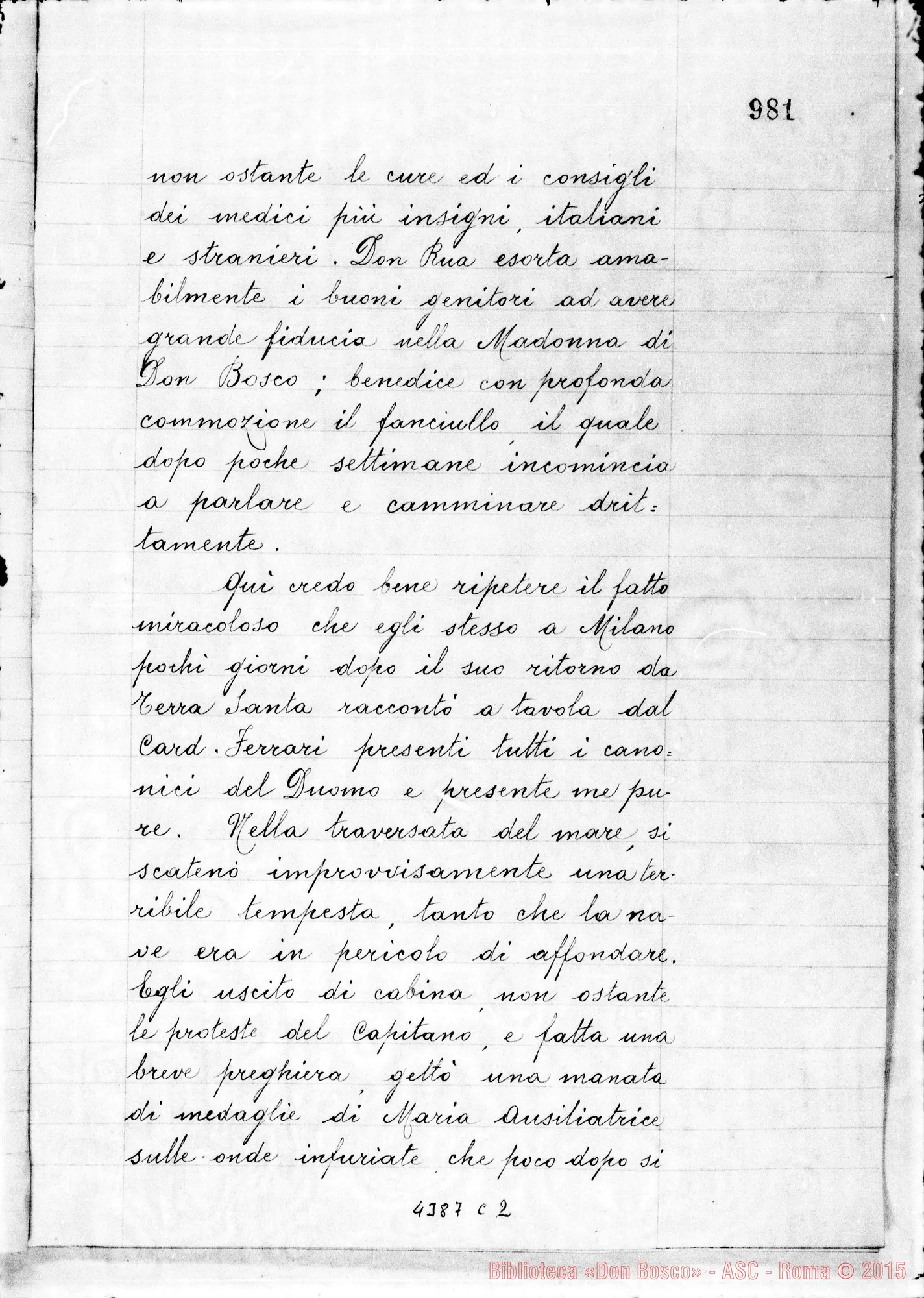 Fotogramma C 2 — Saluzzo Lorenzo, sac. SDB