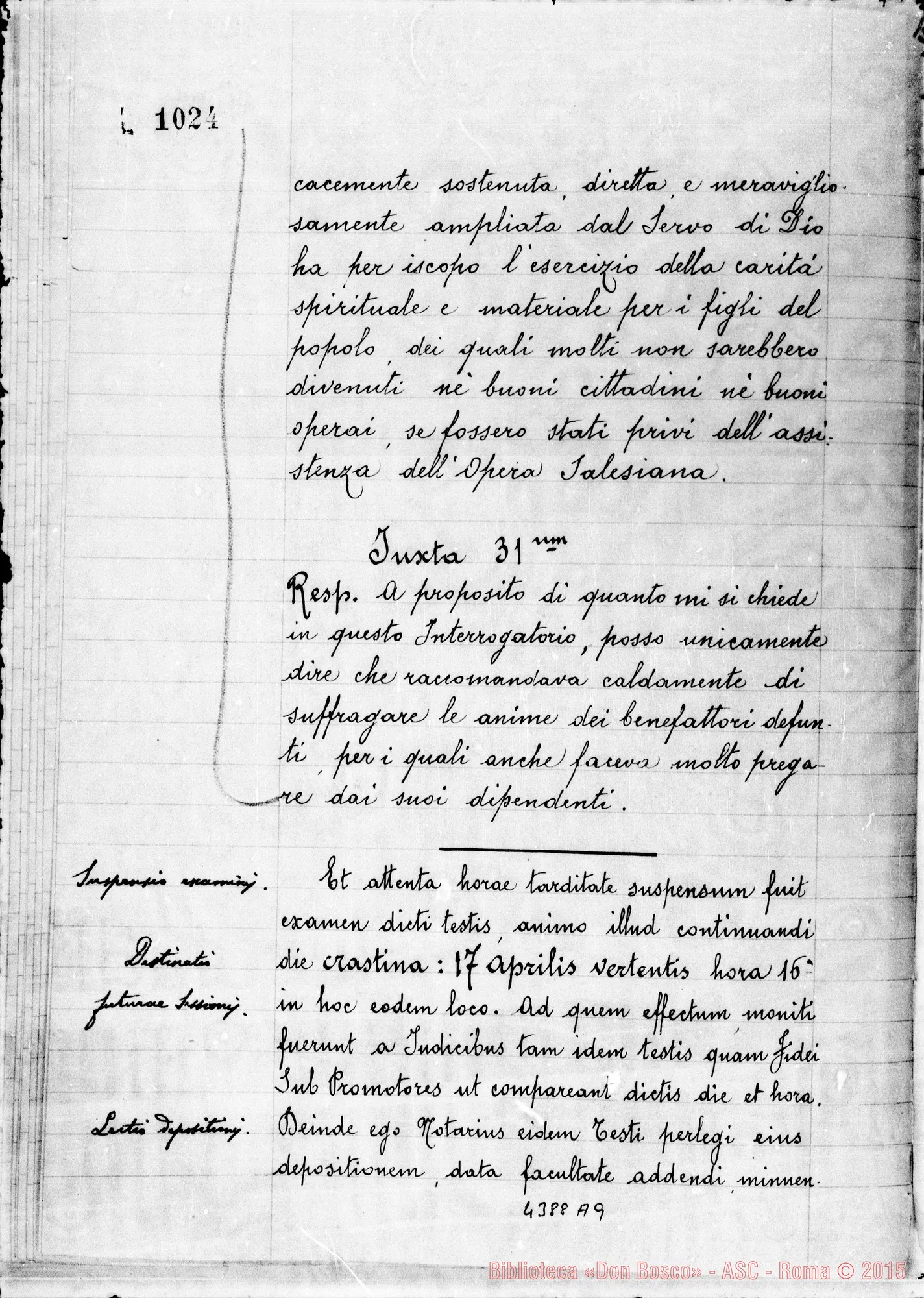 Fotogramma A 9 — Peynetti Pier Luigi, dottore in Medicina