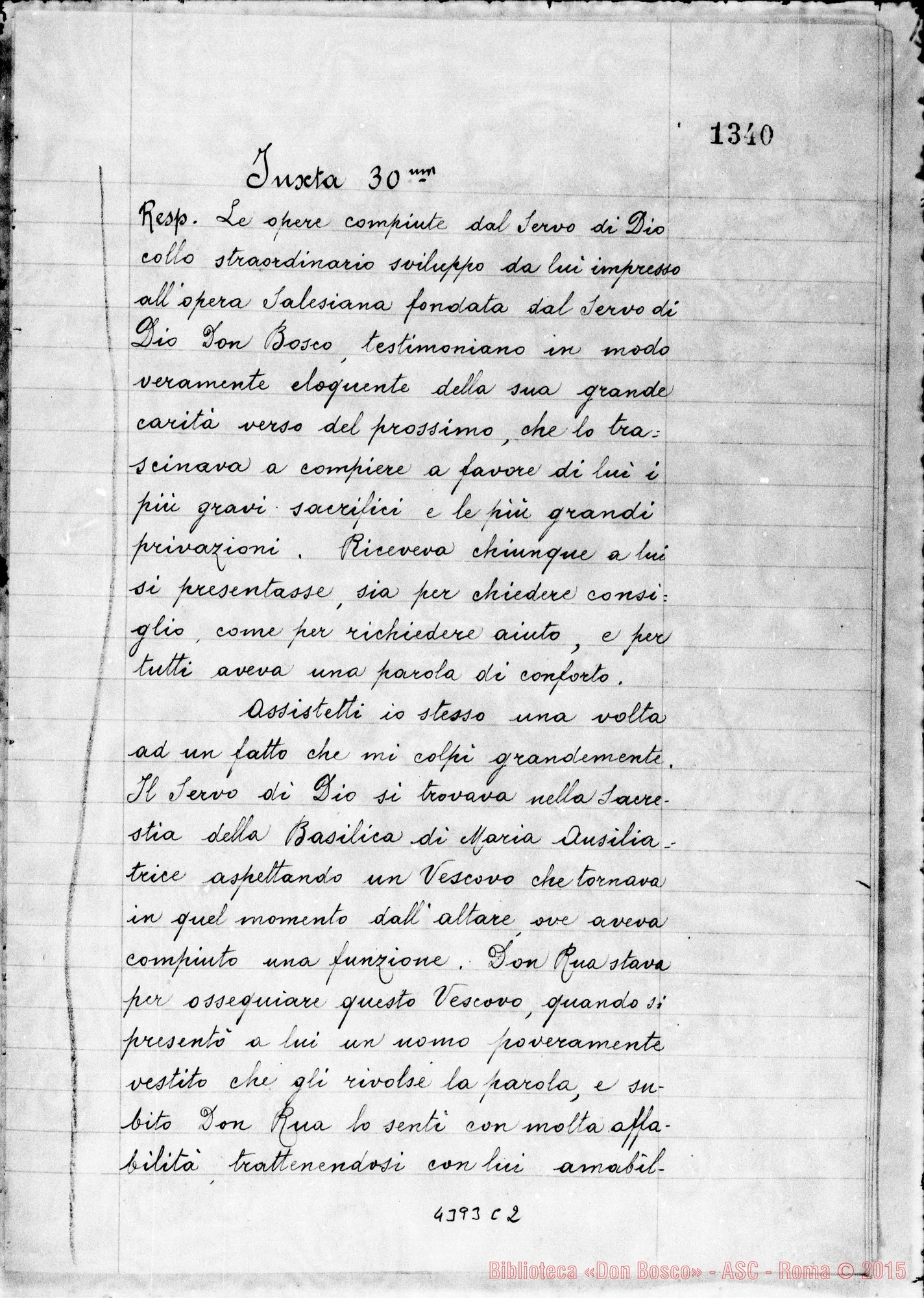 Fotogramma C 2 — Clerico Pietro, laureato in medicina, cav. di S. Silvestro