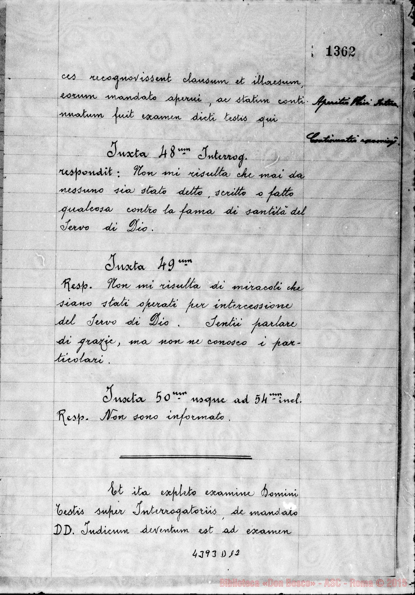 Fotogramma D 12 — Clerico Pietro, laureato in medicina, cav. di S. Silvestro