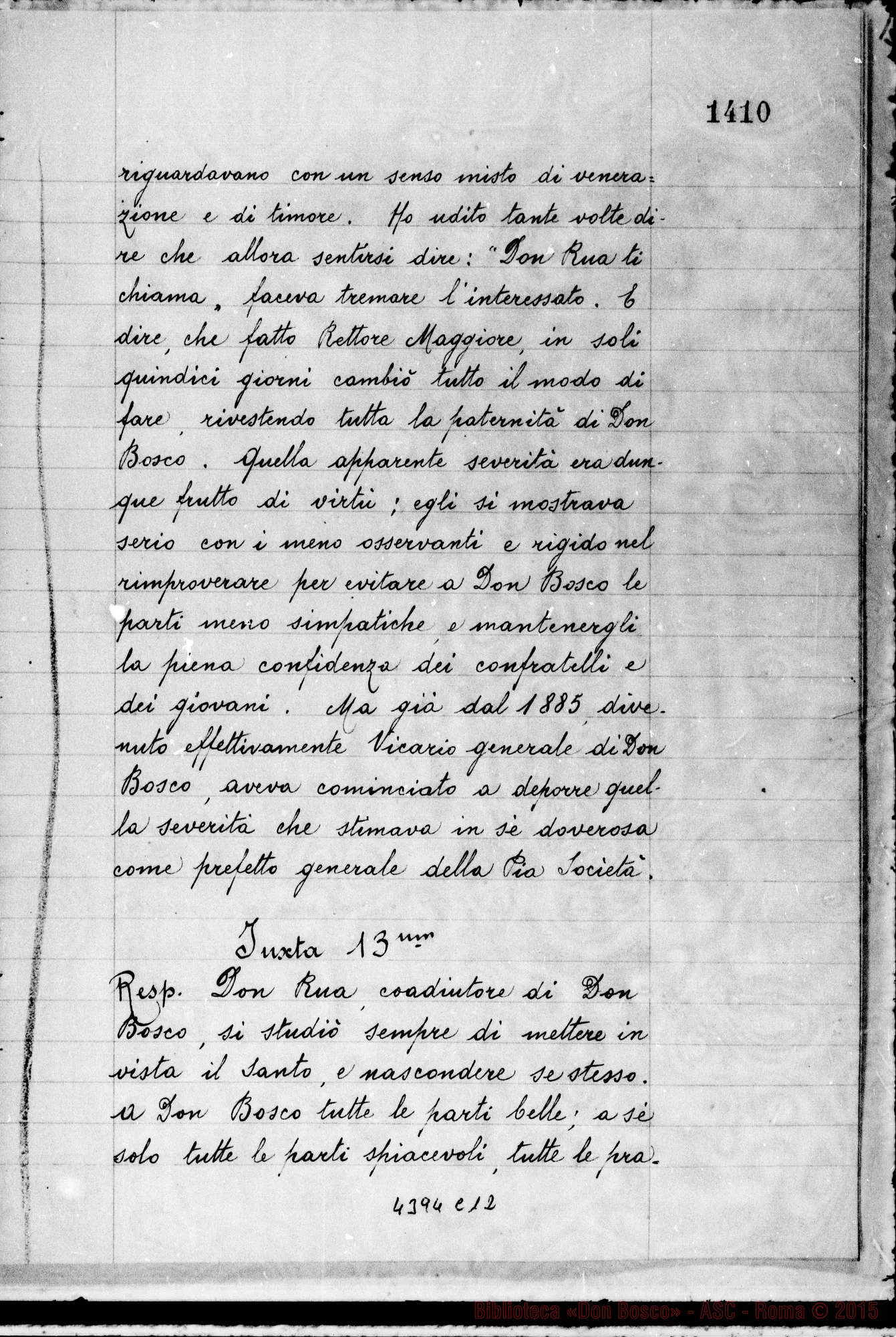 Fotogramma C 12 — Gennaro Andrea, sac. SDB